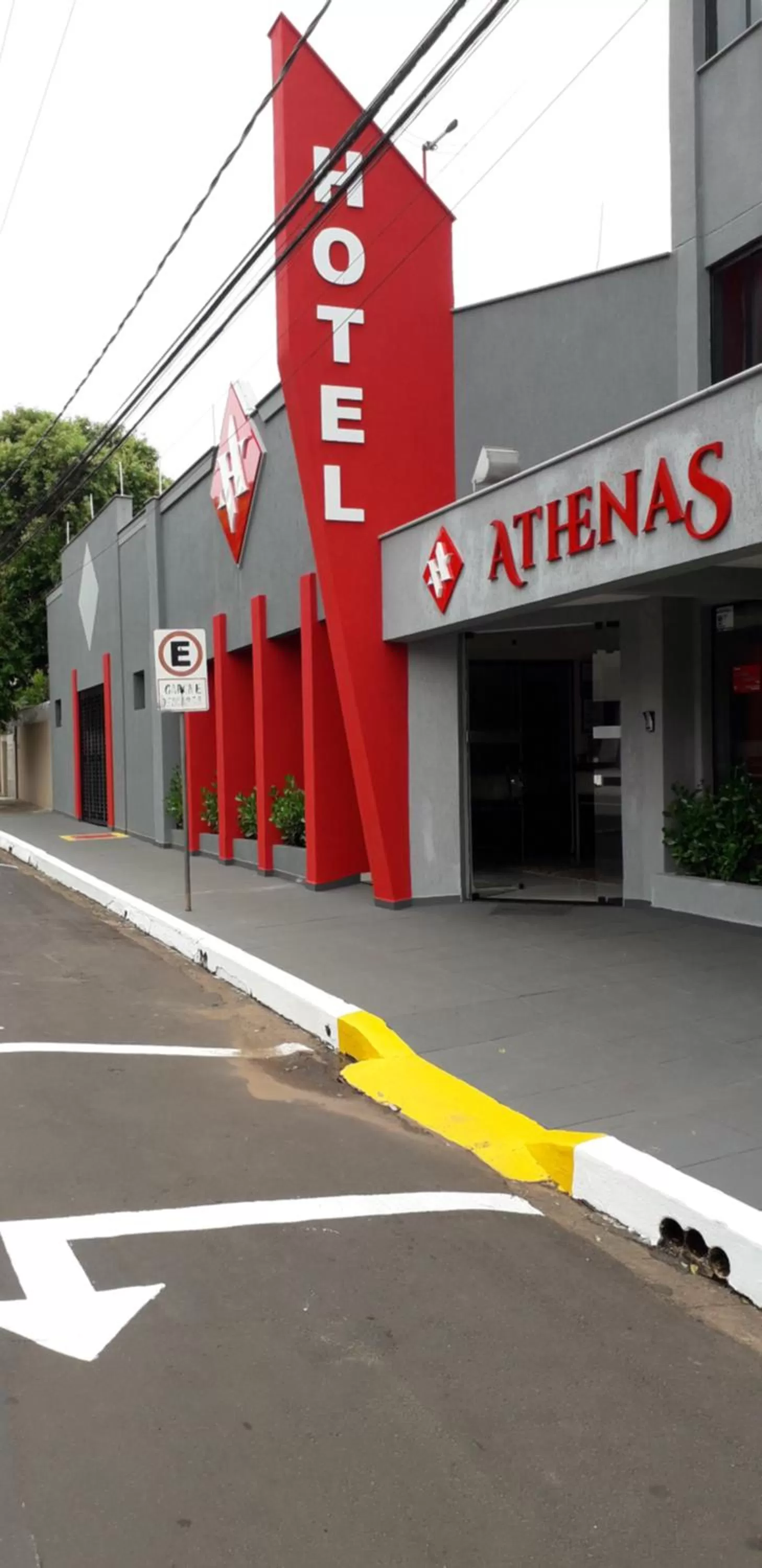 Street view in Hotel Athenas e Convenções