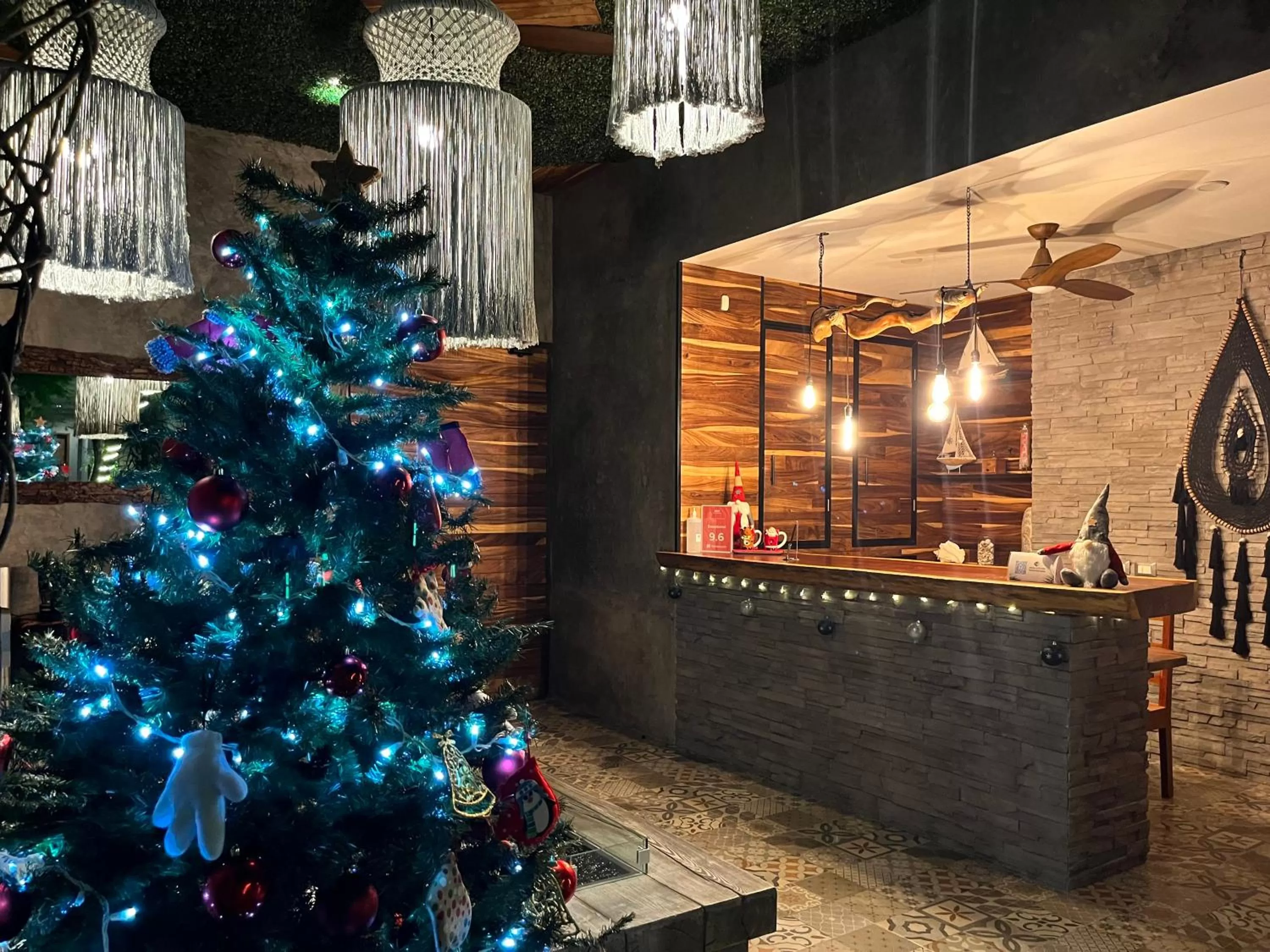 Patio in Little Gem Hotel Tulum La Veleta