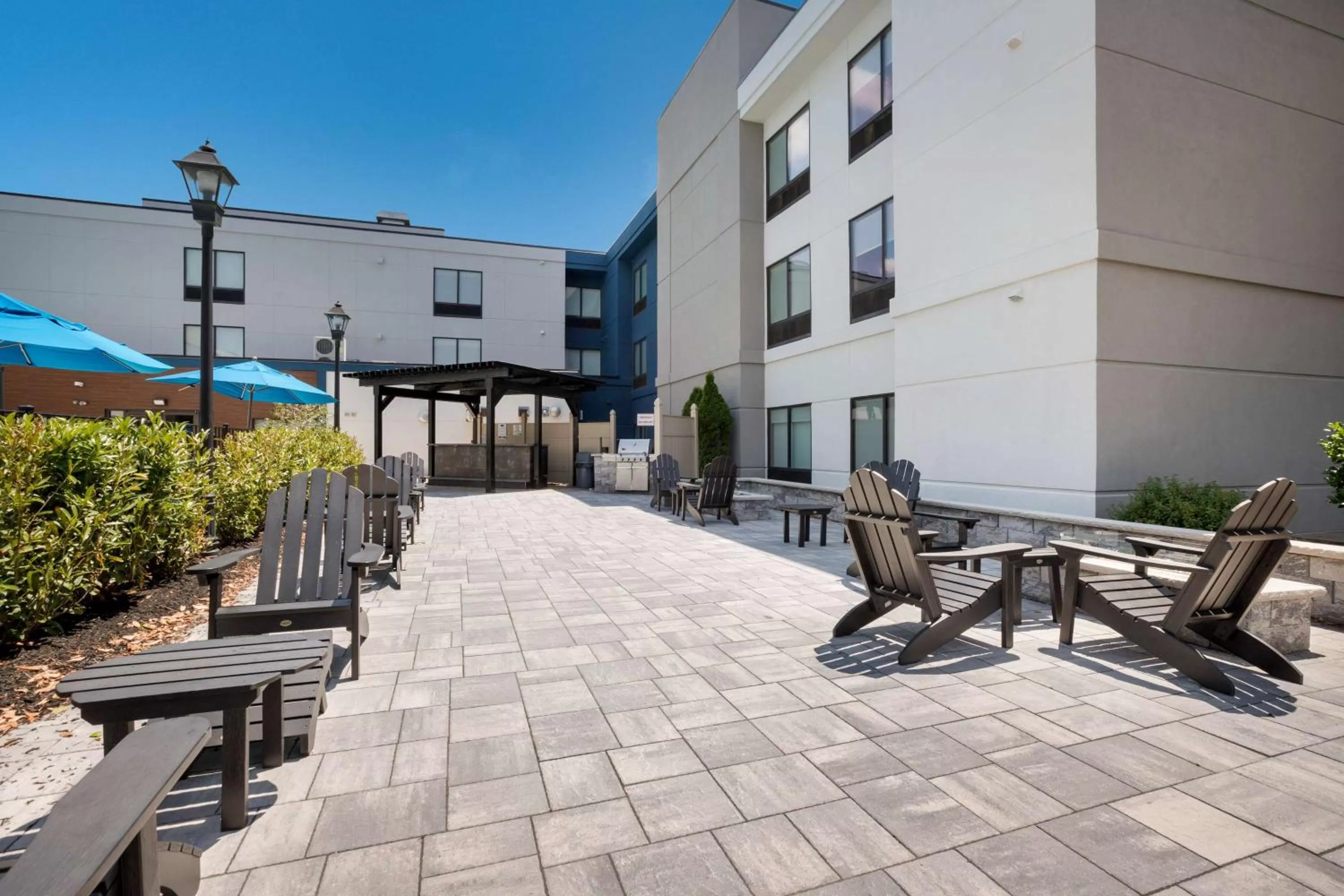 Dining area in Hampton Inn Princeton