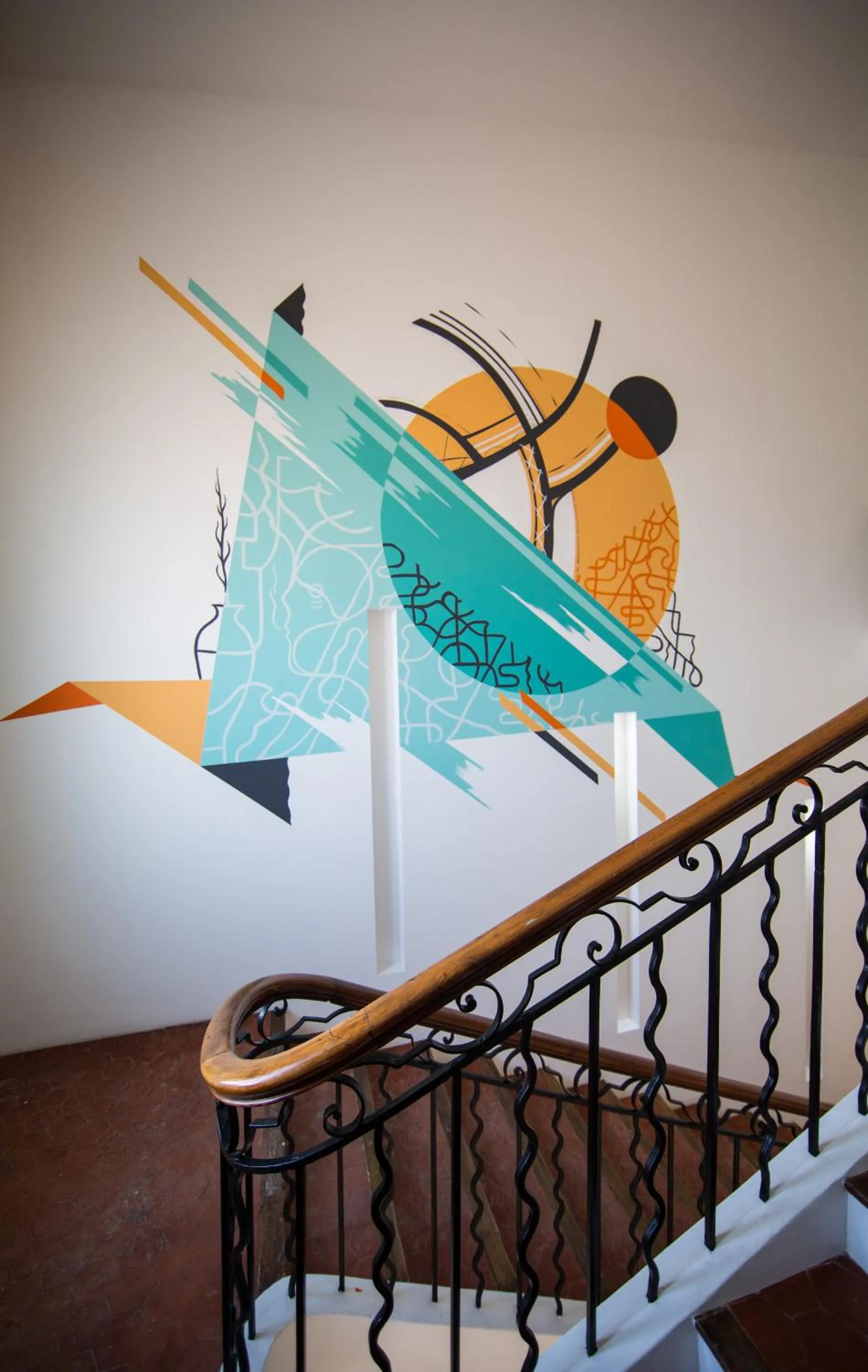 Decorative detail in Negrecoste Hôtel & Spa