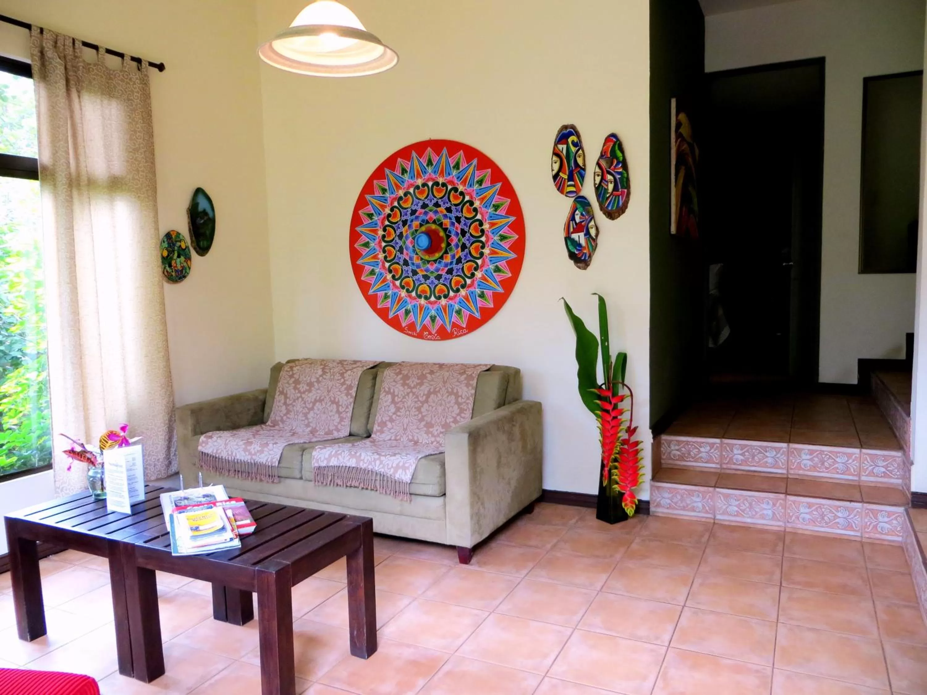 Living room in Pura Vida Hotel