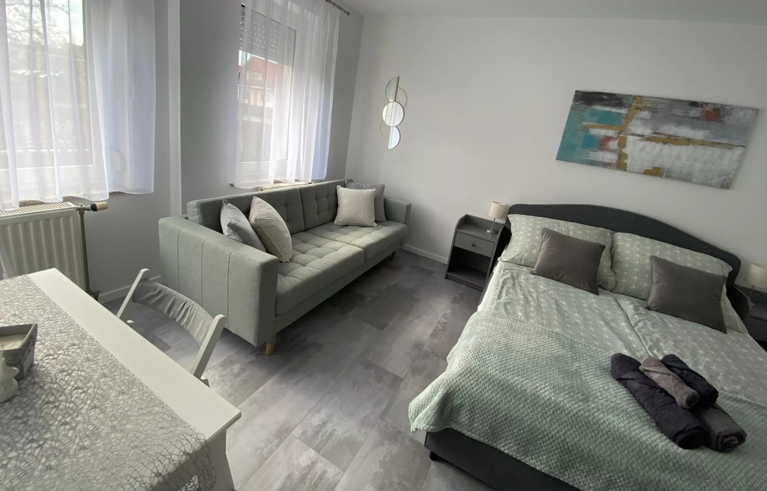 Bedroom, Bed in Villa Tara Bük