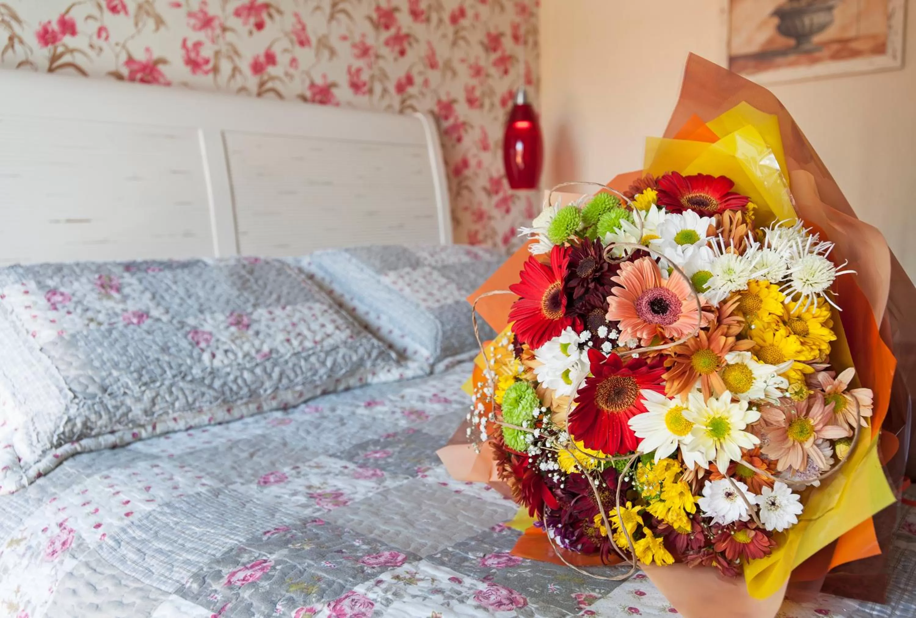 Decorative detail, Bed in Doce Canela - Pousada de Charme