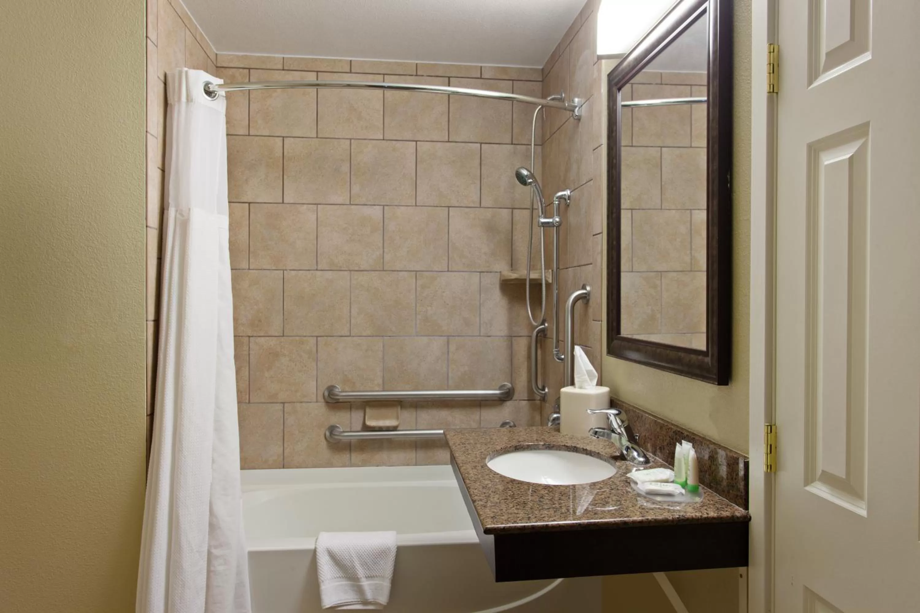 Bathroom in Staybridge Suites Fairfield Napa Valley Area by IHG