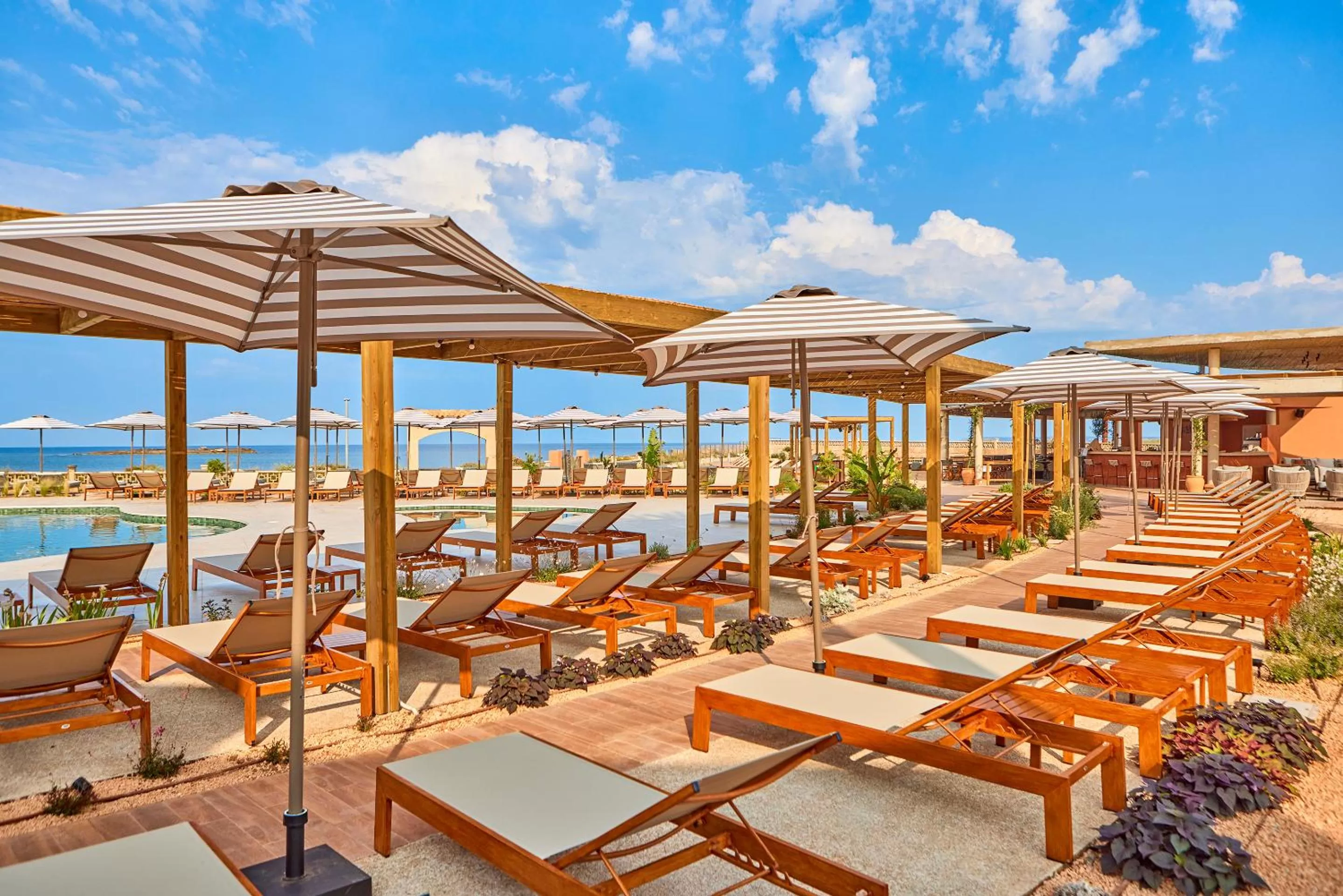 Solarium in Universal Grand León & Spa