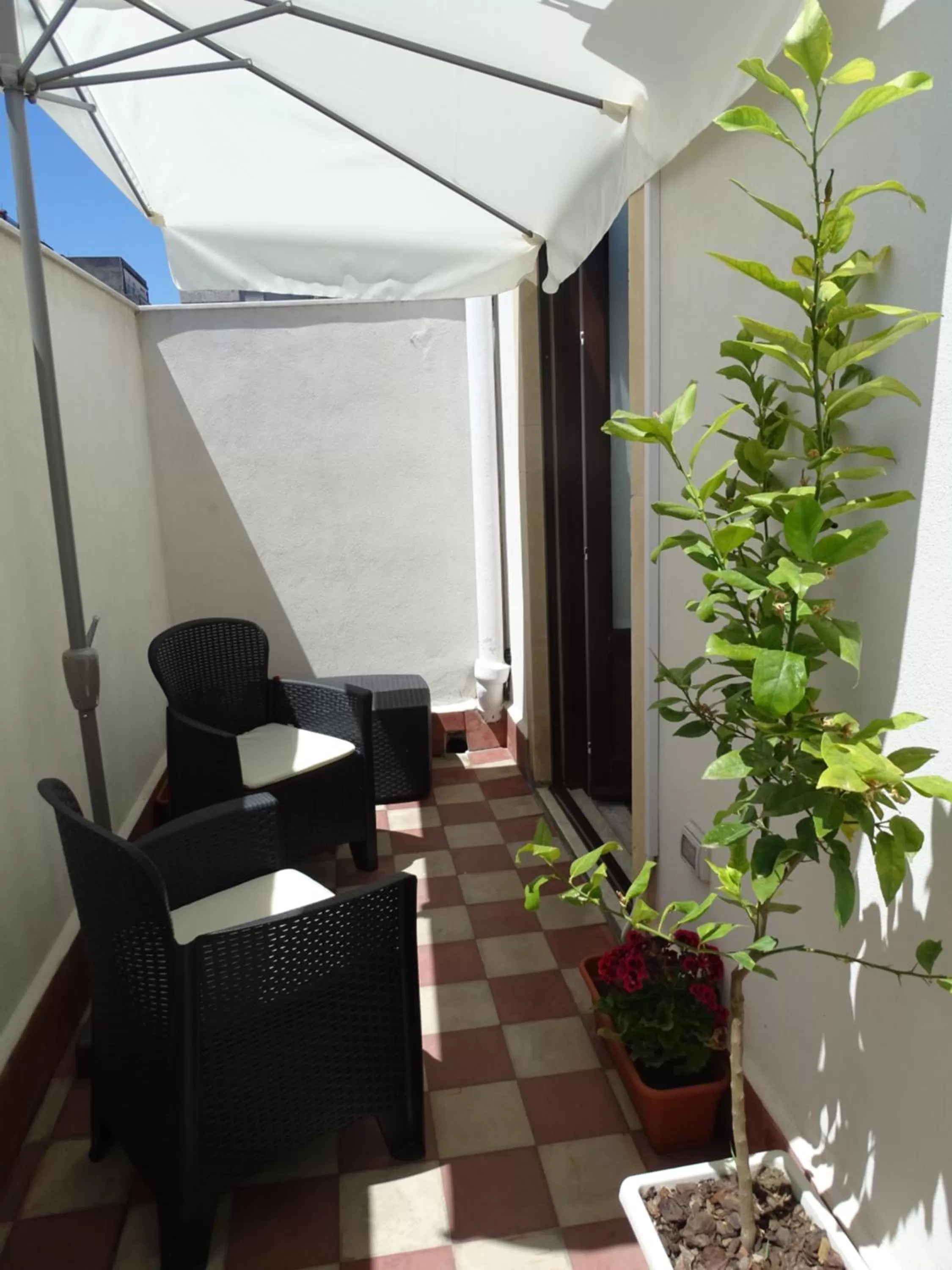 Balcony/Terrace in B&B Sogno Etneo