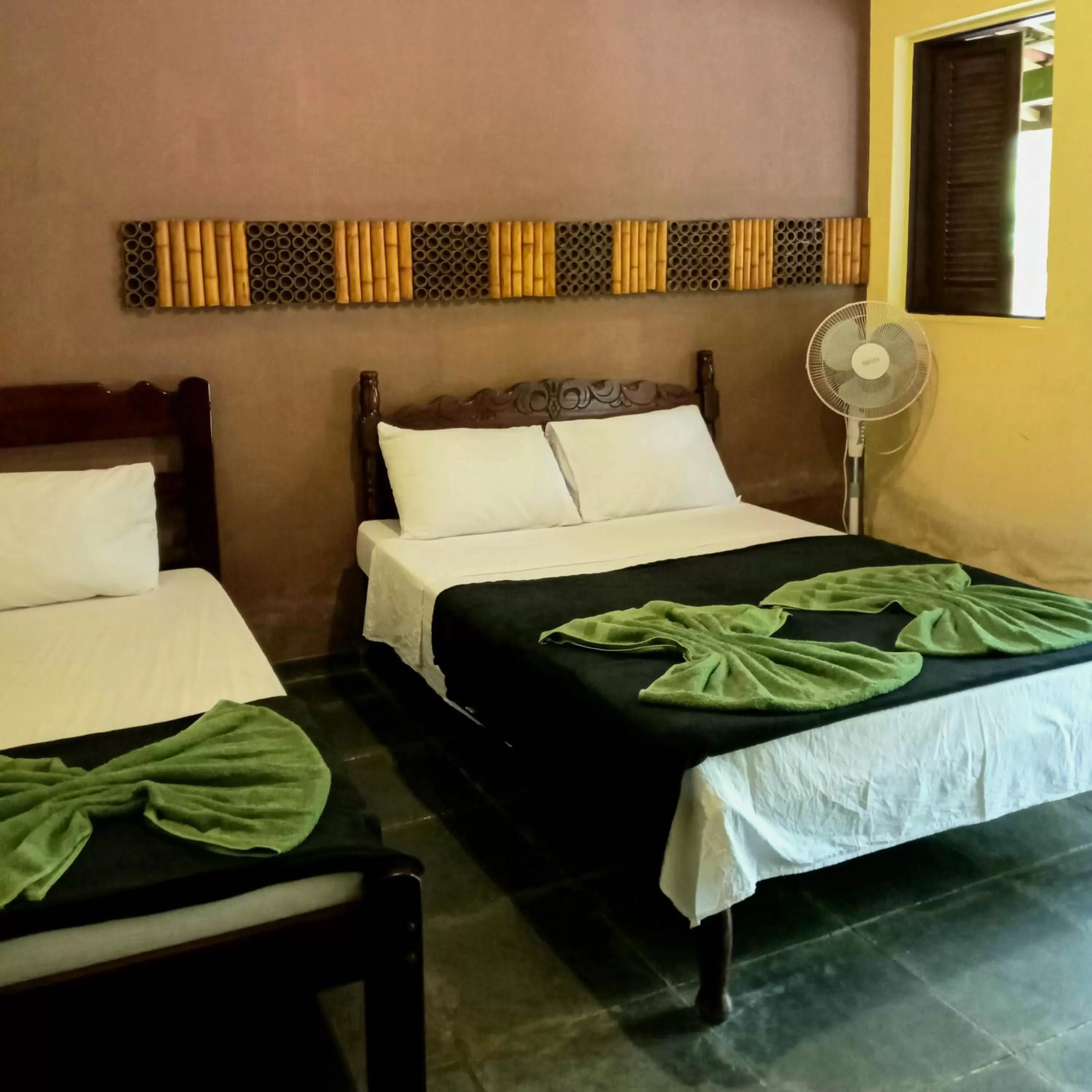 Bed in Pousada e Hostel Marthi