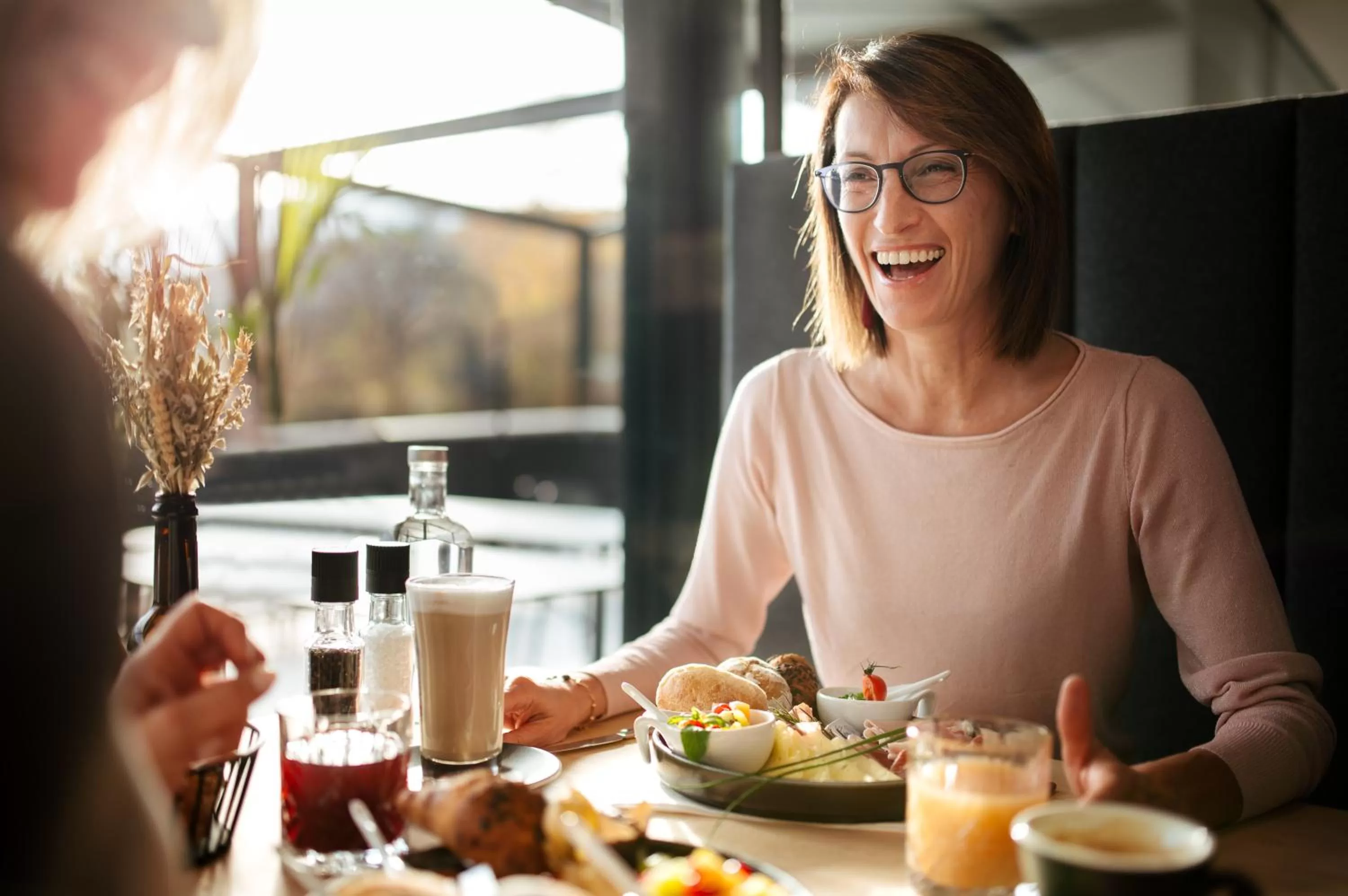 Breakfast in Hotel Restaurant Putzer