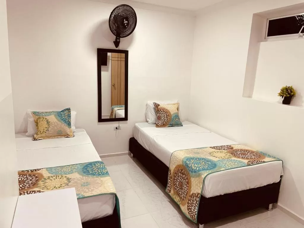 Bed in Hotel Eterna Primavera