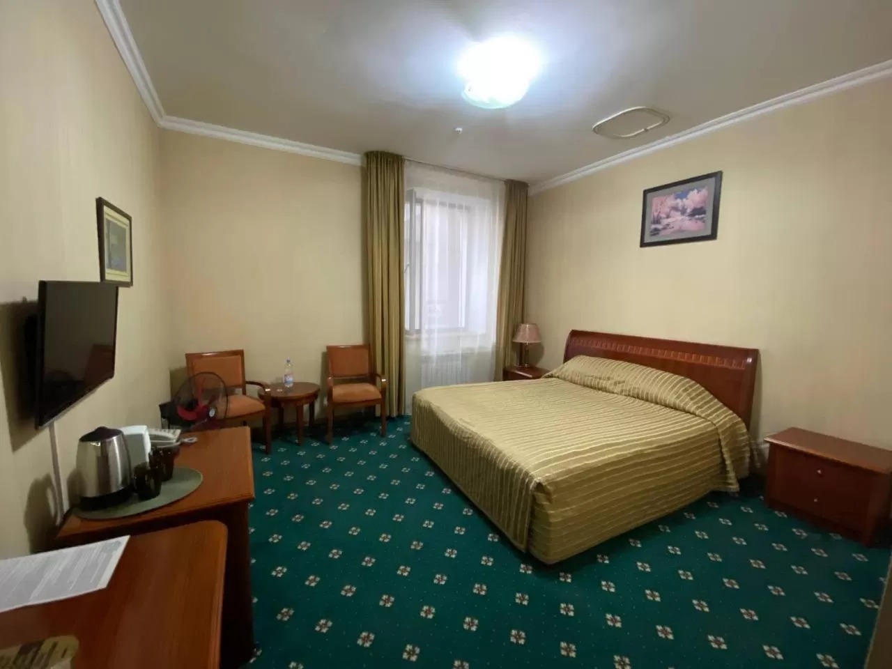 Bed in Deluxe SPA-Hotel