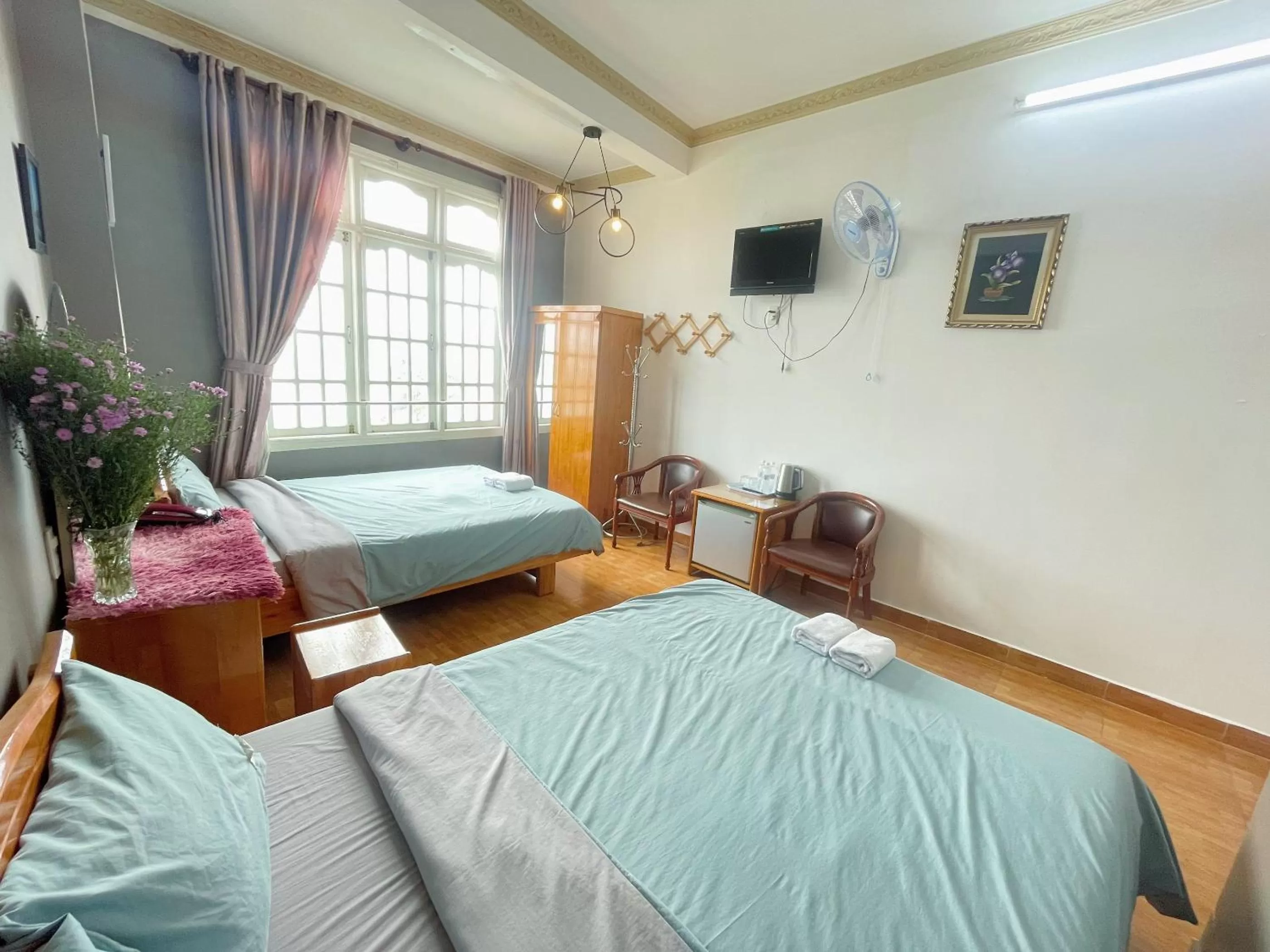 Bed in Anh Hào Hotel