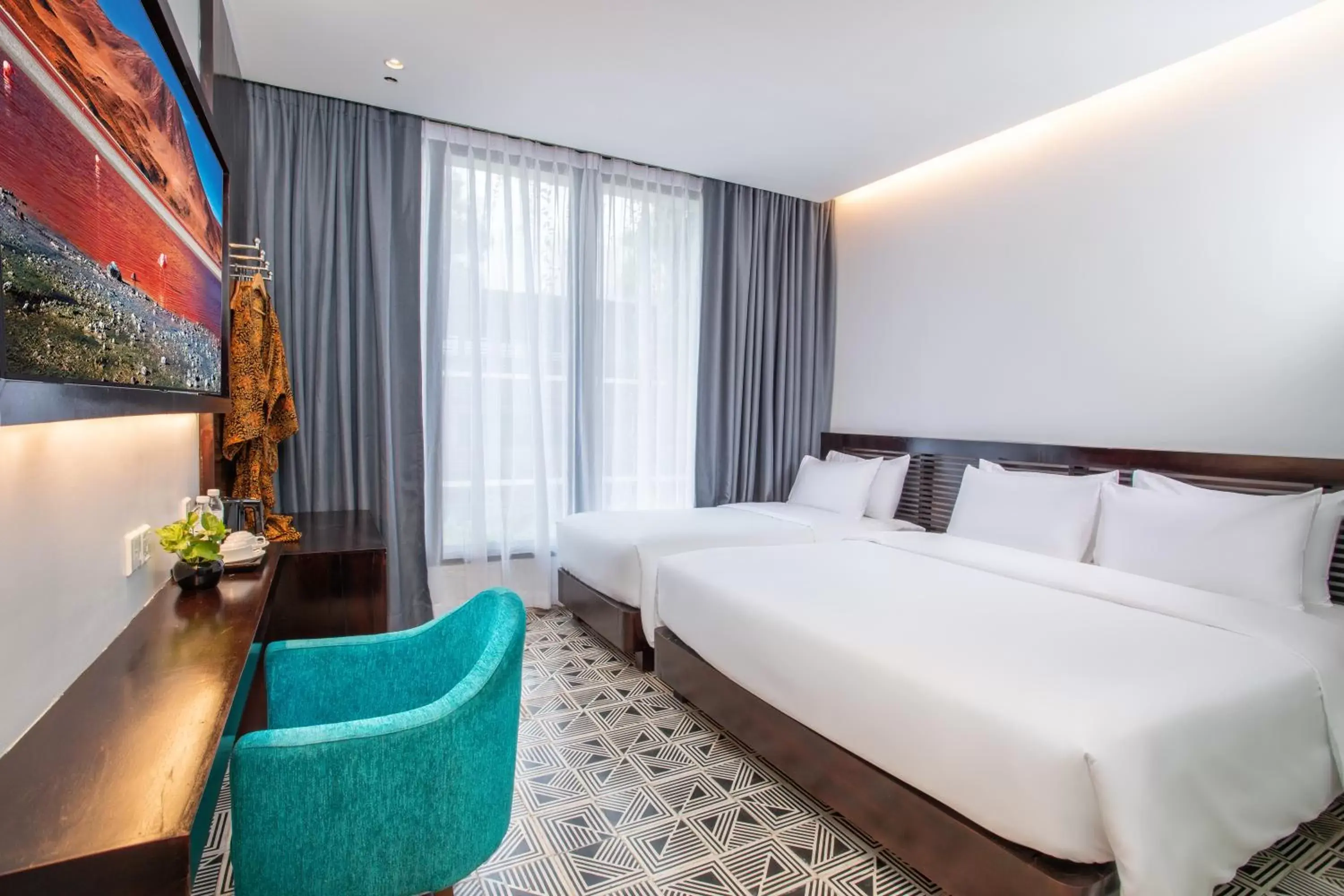 Deluxe Triple Room in UTEY Hotel Deluxe Triple Room in UTEY Hotel