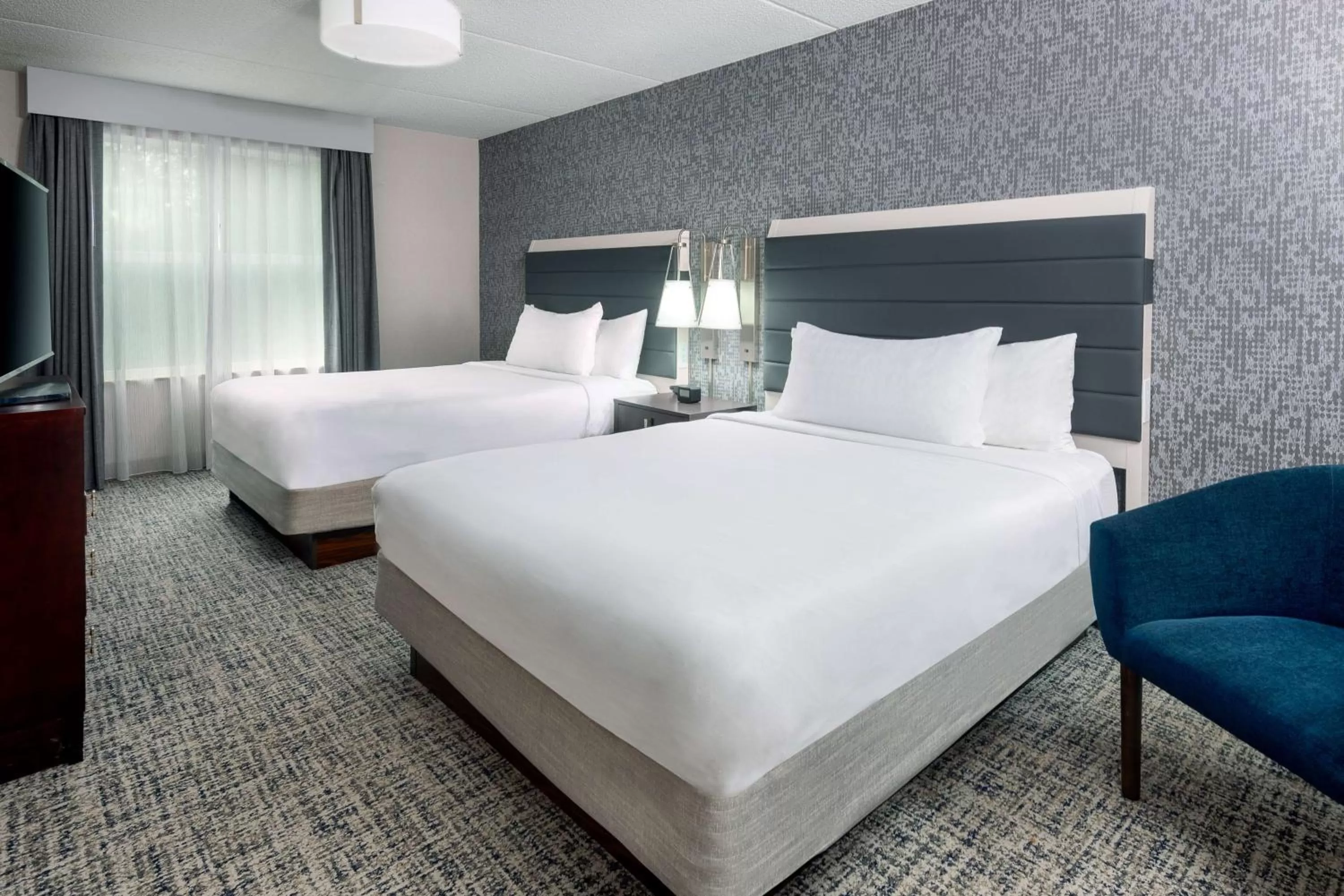 Bed in Homewood Suites by Hilton Boston/Canton, MA