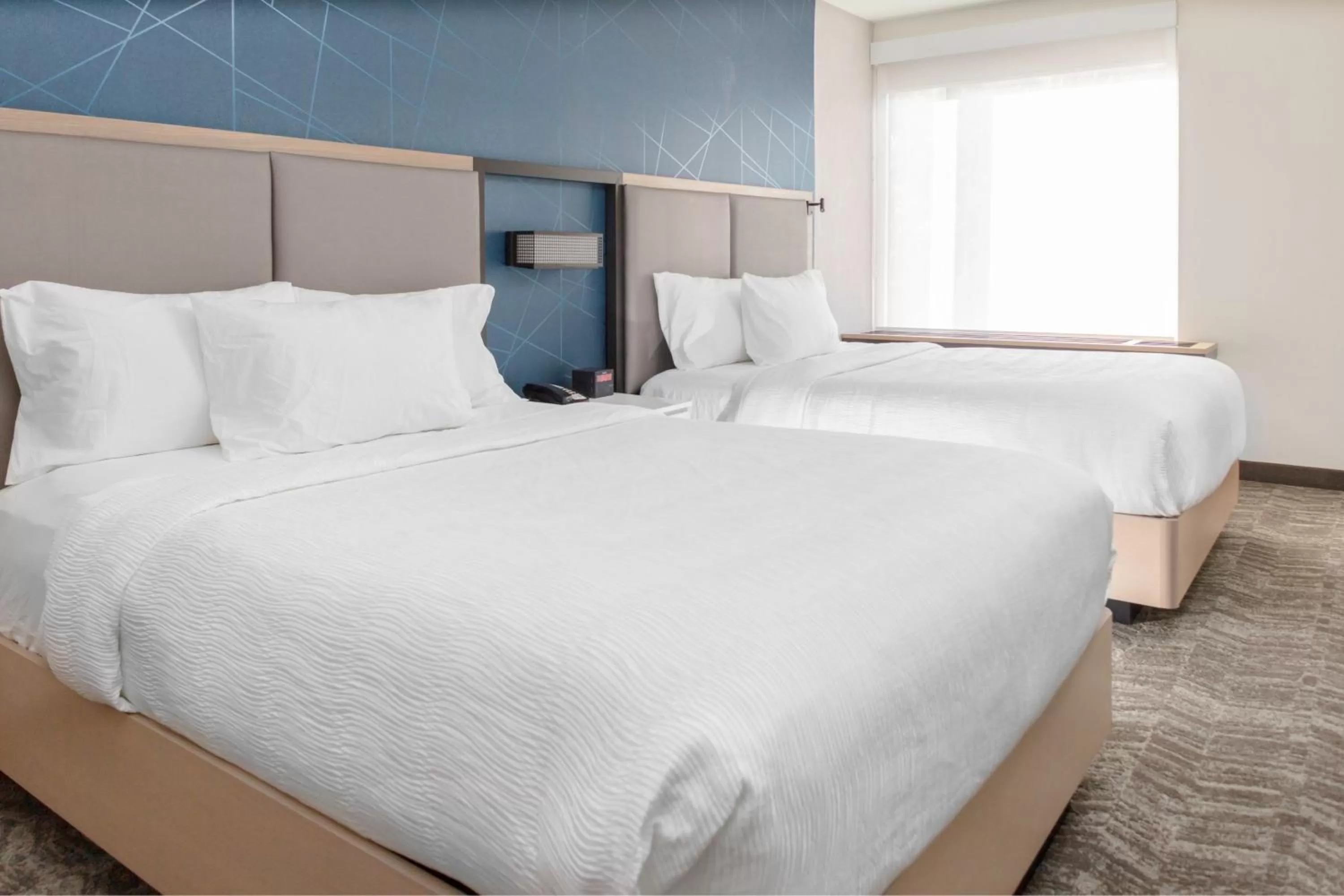 Bedroom, Bed in SpringHill Suites By Marriott Durham City View