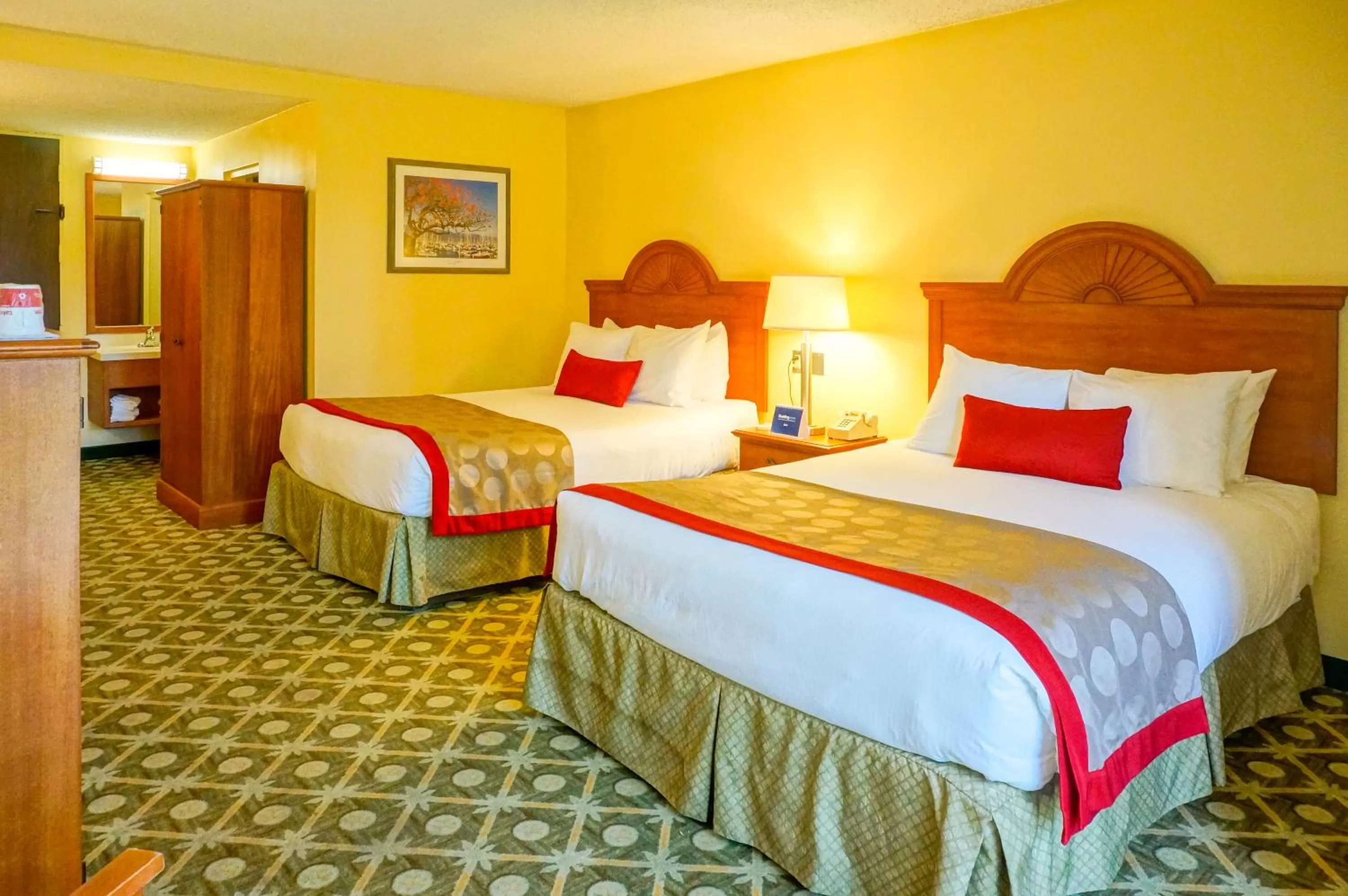 Two Queen Bed Superior Room - Non-Smoking in Ramada by Wyndham Santa Barbara