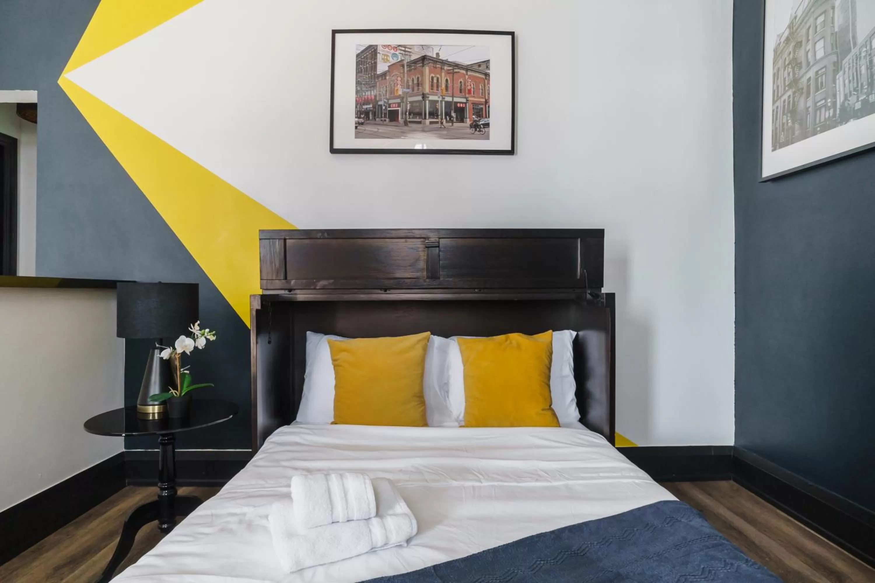 Bed in Queen Street Lofts