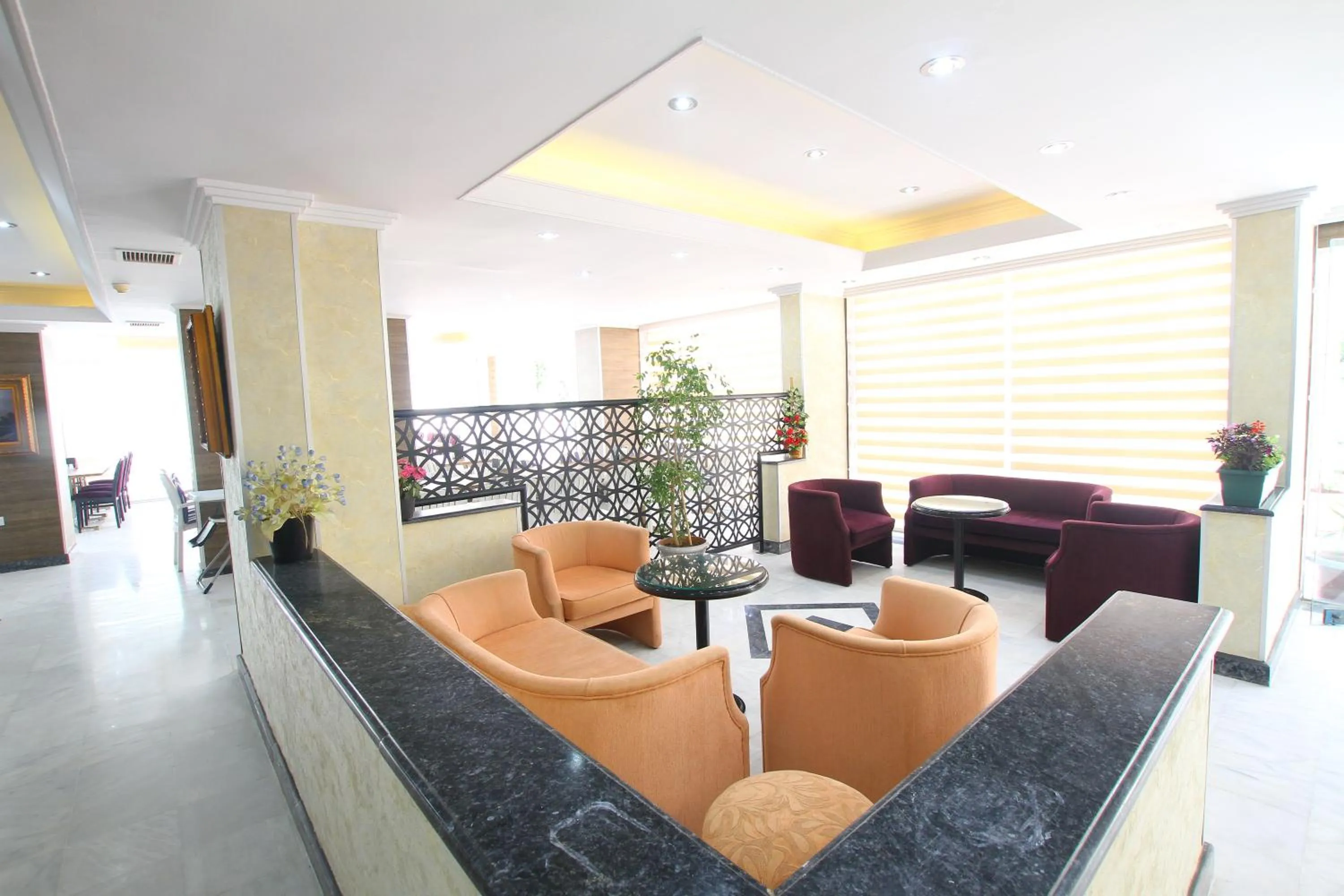 Facade/entrance in Myra Hotel