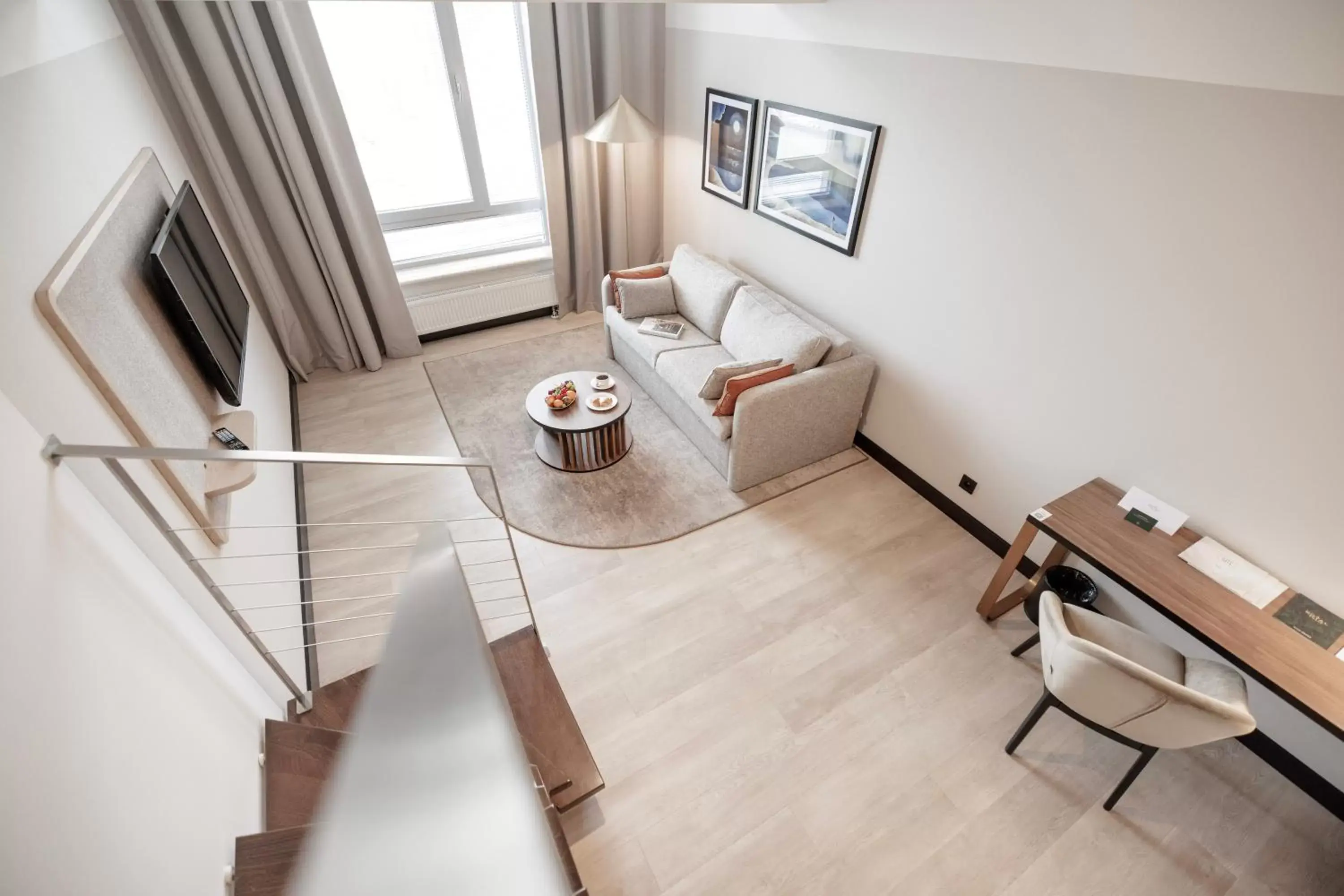 One-Bedroom Superior Queen Suite with Sofa Bed and Mezzanine in Royal Tulip Sand Kolobrzeg One-Bedroom Superior Queen Suite with Sofa Bed and Mezzanine in Royal Tulip Sand Kolobrzeg