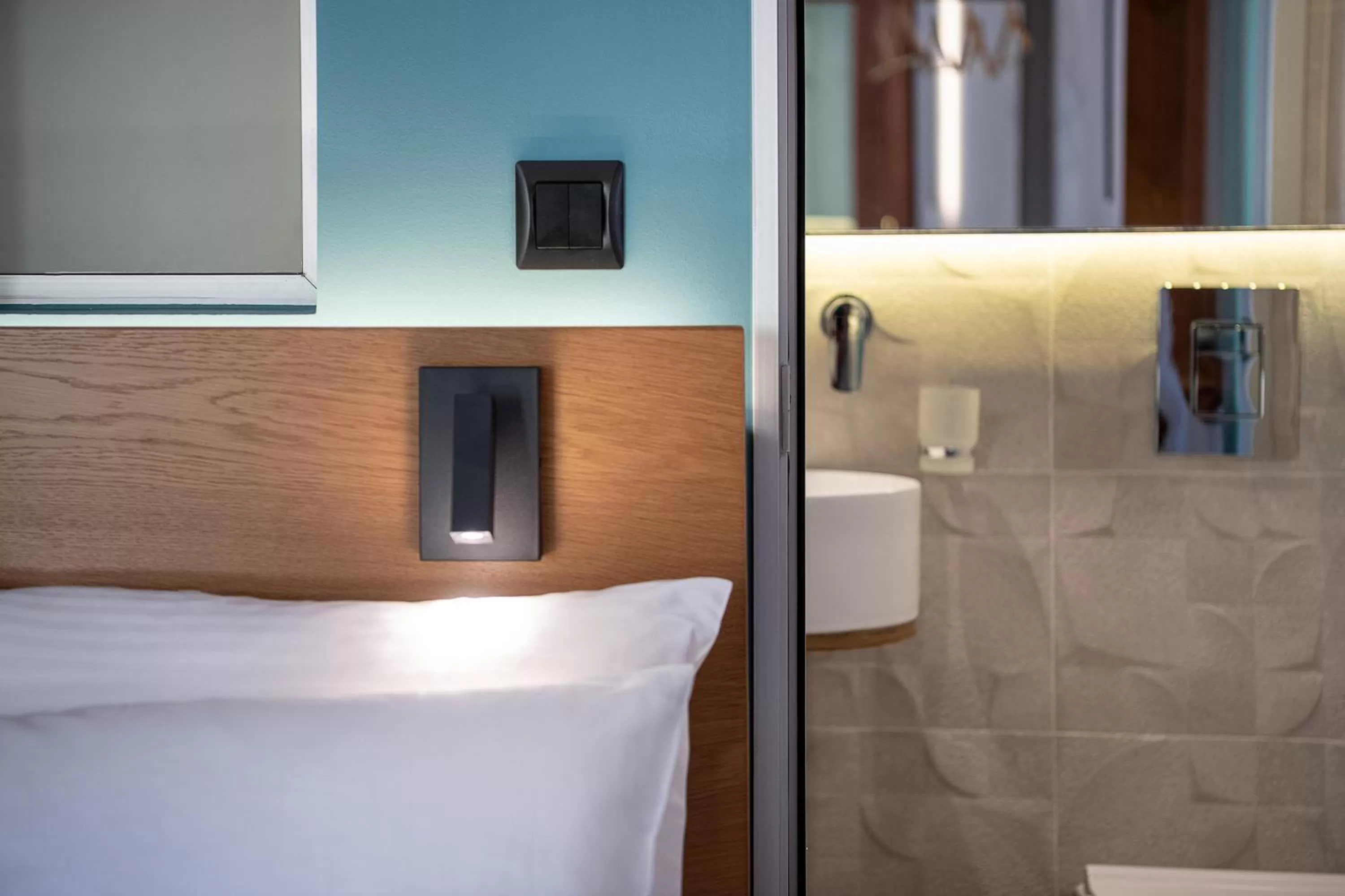 Decorative detail, Bed in Camere Maritima