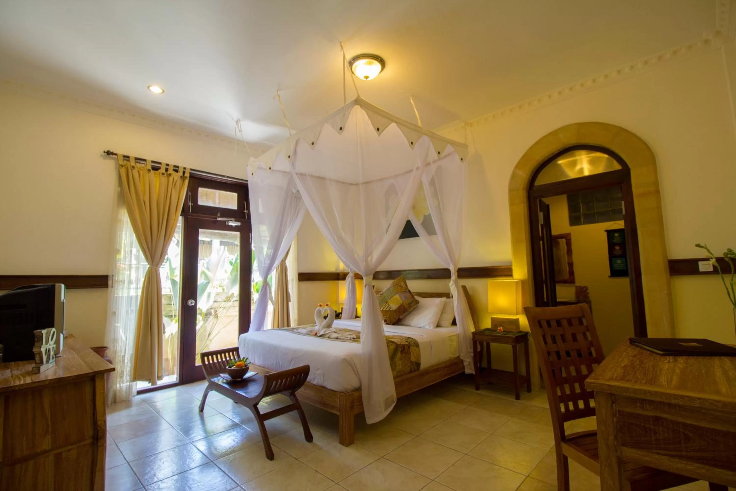 Bedroom, Bed in Ubud Aura Retreat