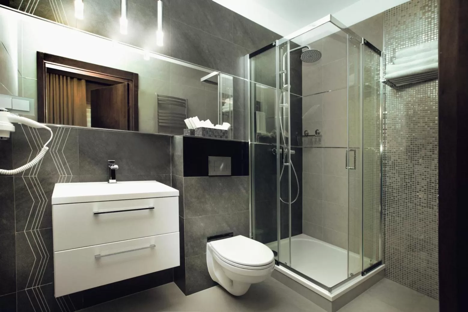 Bathroom in Hotel Inter