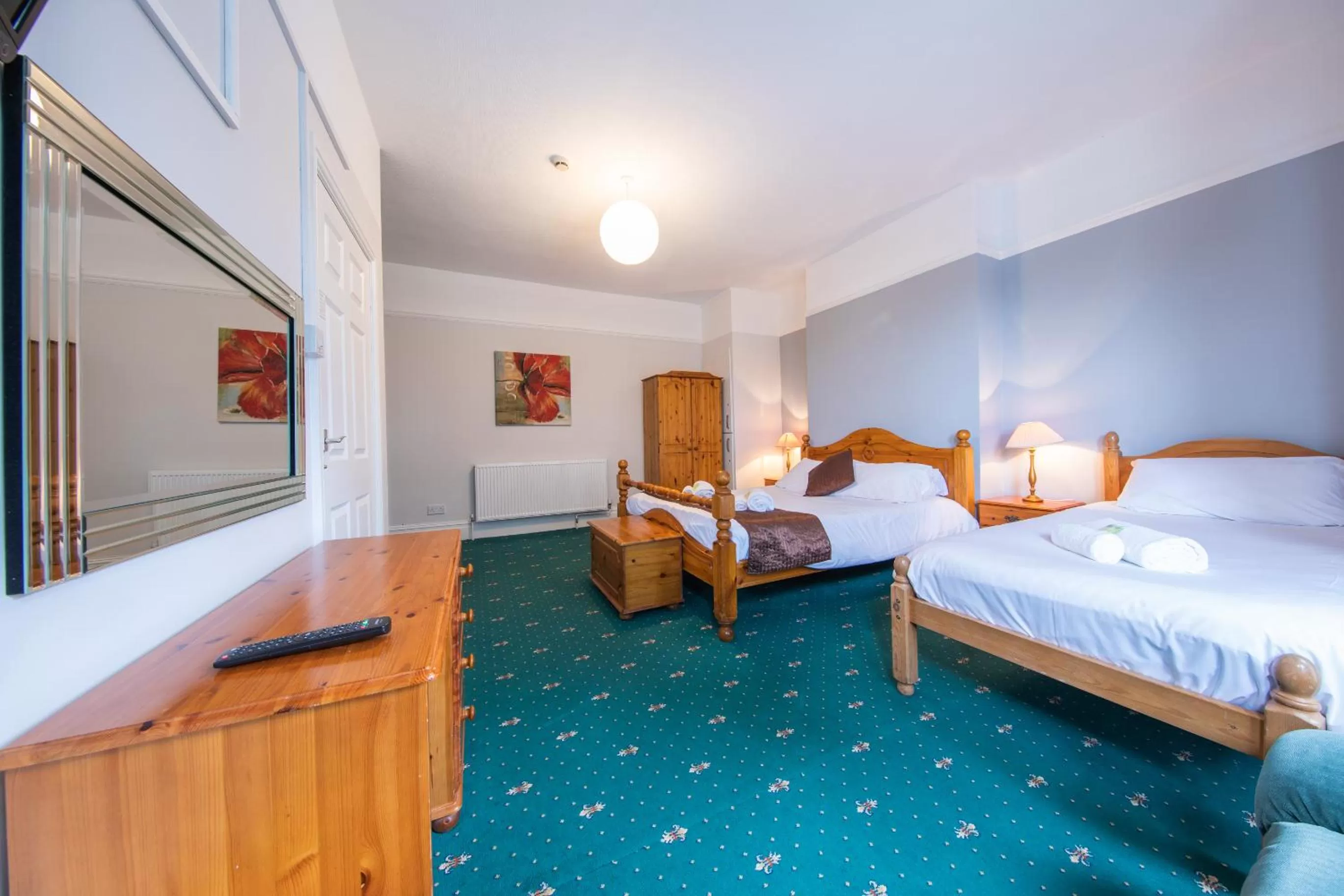 Bed in The Clee Hotel - Cleethorpes, Grimsby, Lincolnshire