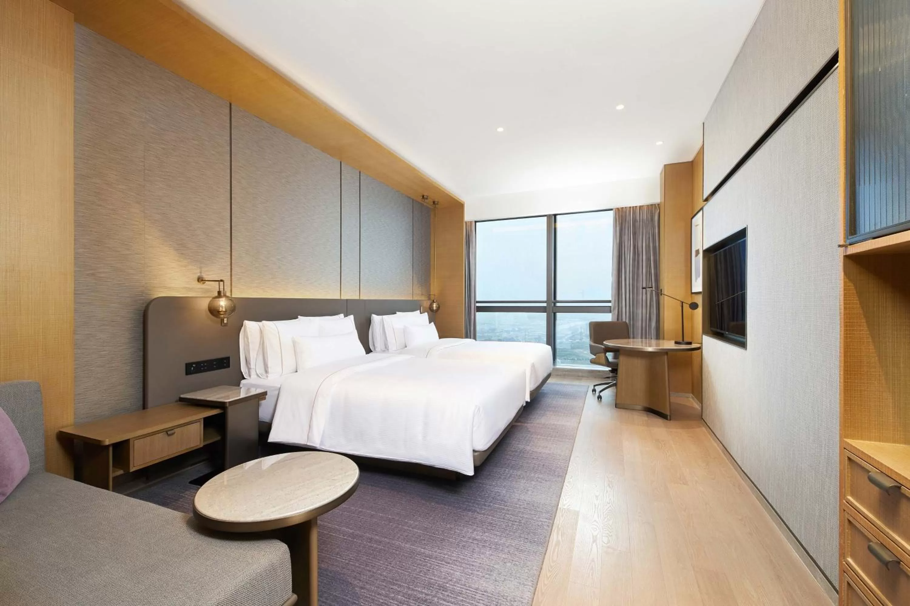 Photo of the whole room, Bed in The Westin Zhongshan Guzhen