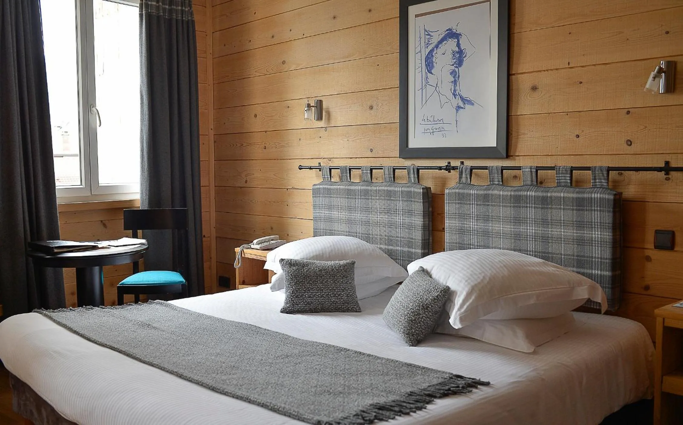 Bed in Le Grand Hotel & Spa