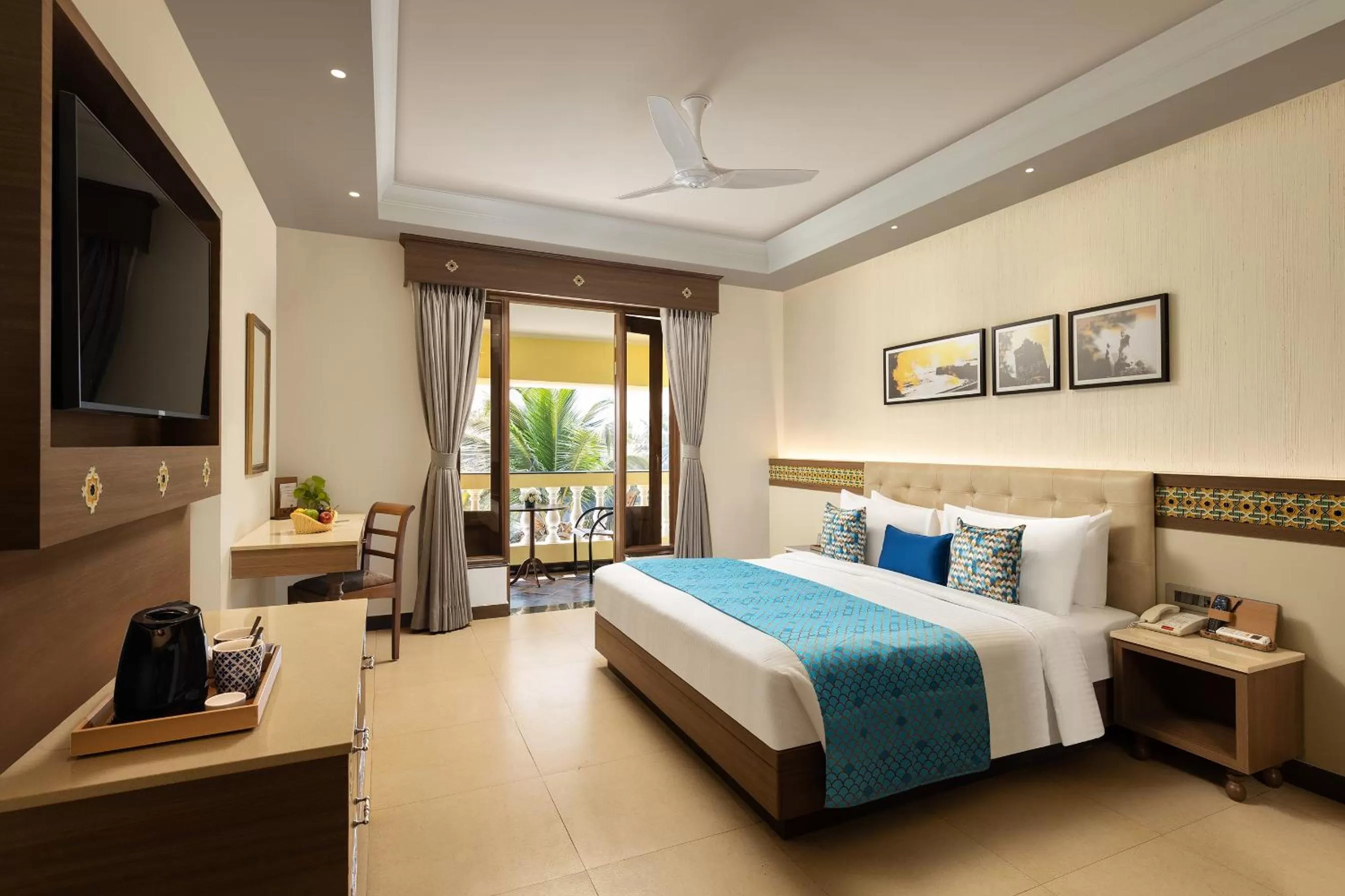 Photo of the whole room, Bed in Fortune Resort Benaulim Goa - Member ITC Hotels' Group