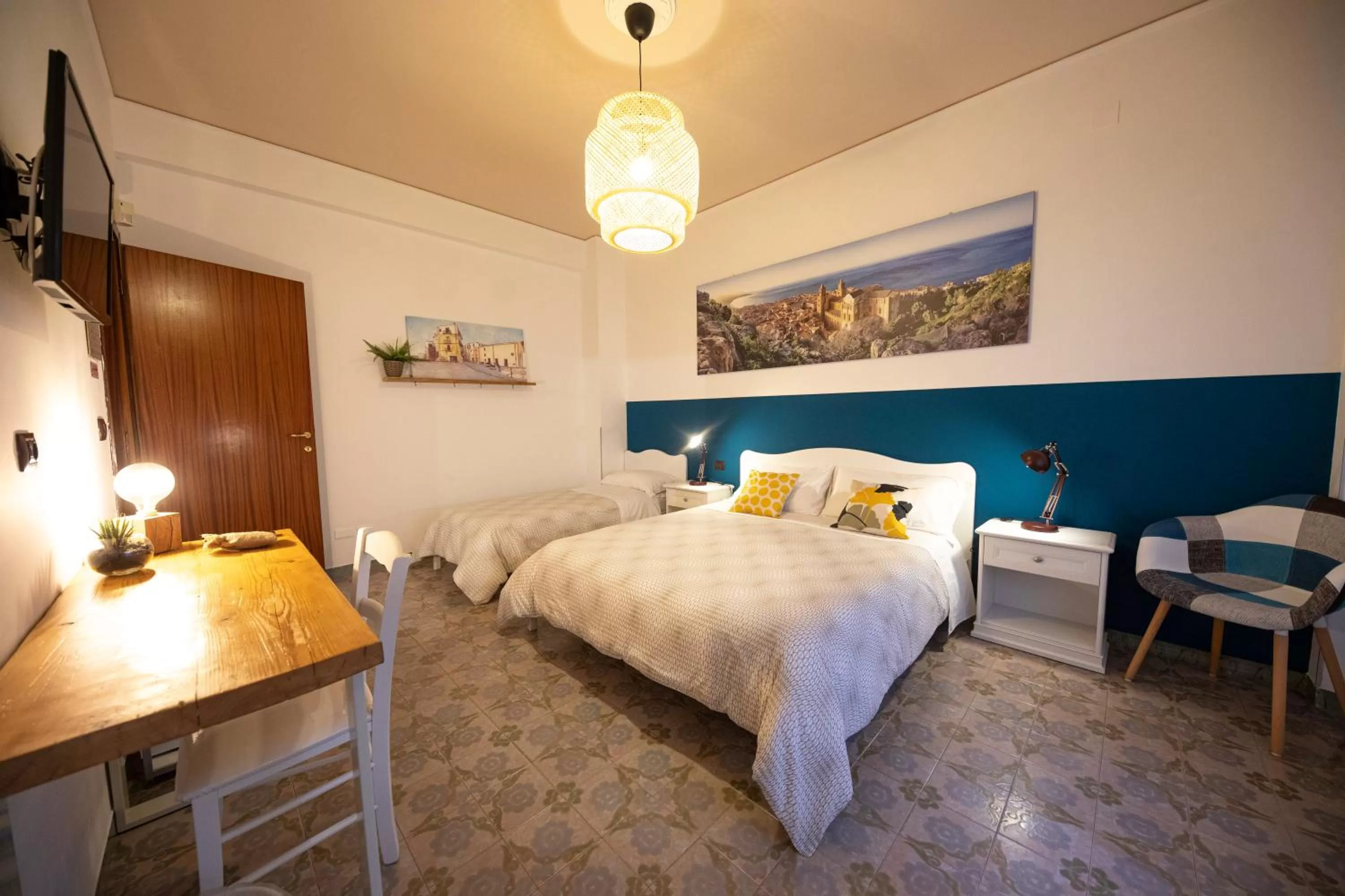 Superior Double Room with Terrace and private bathroom in Baronetto B&B