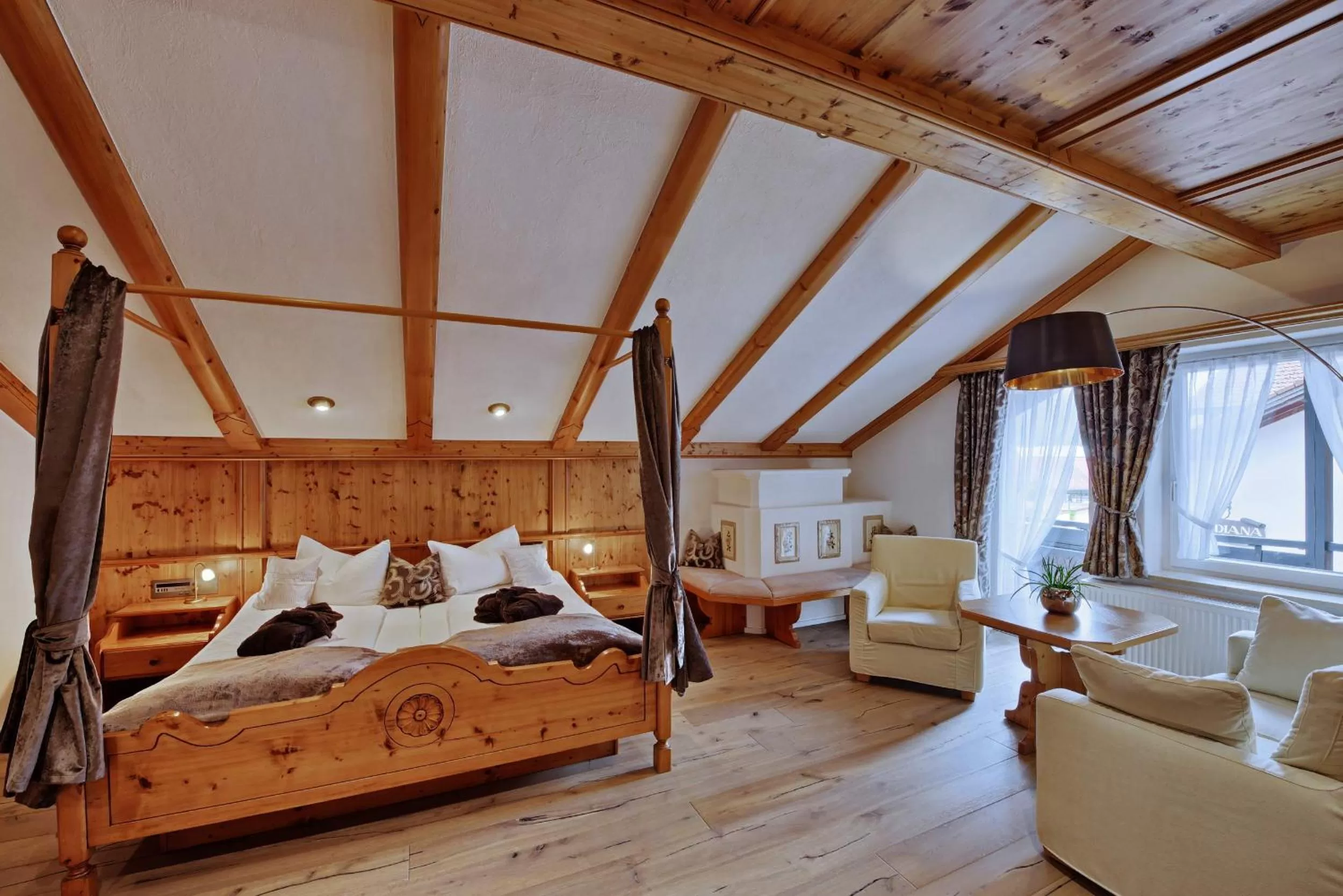 Photo of the whole room, Bed in DIANA Naturpark Hotel - mit Oberstaufen Plus Golf-Gästekarte