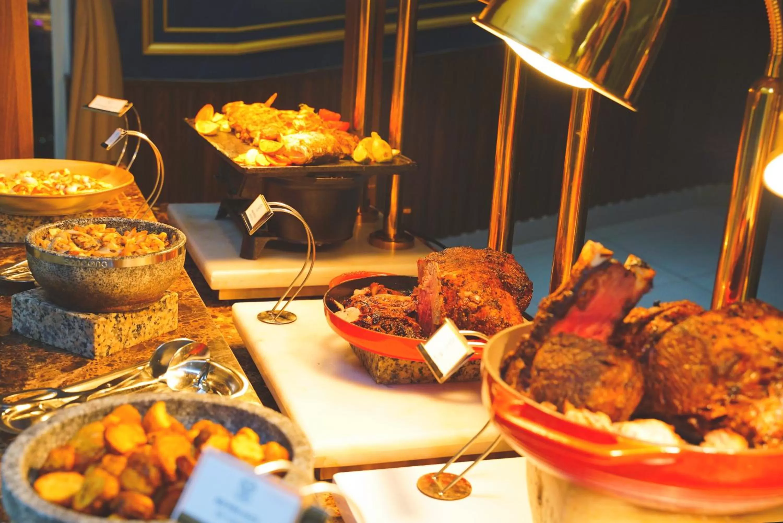 Food and drinks in La Vela Saigon Hotel