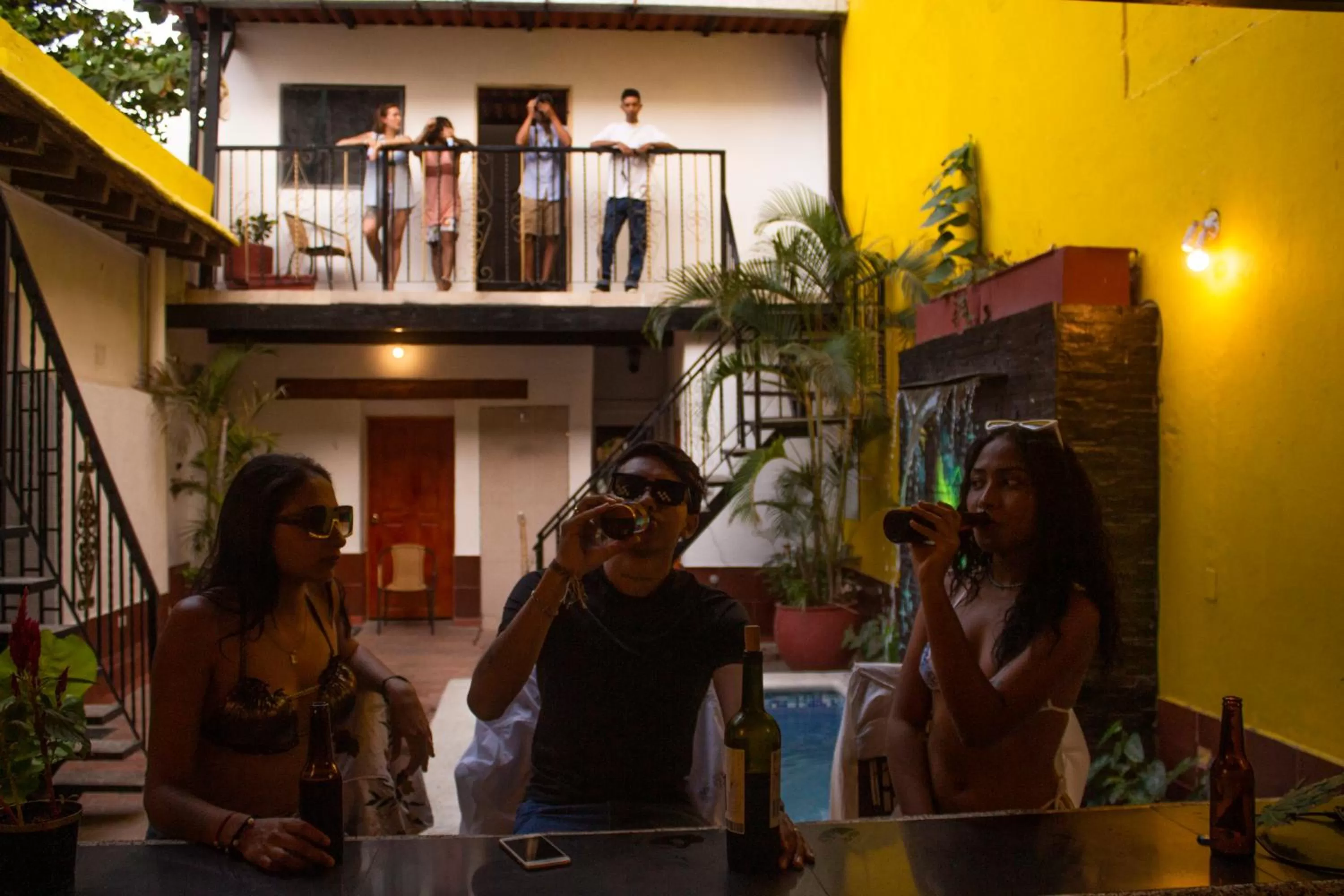 group of guests in Maria Mulata Boutique Hotel