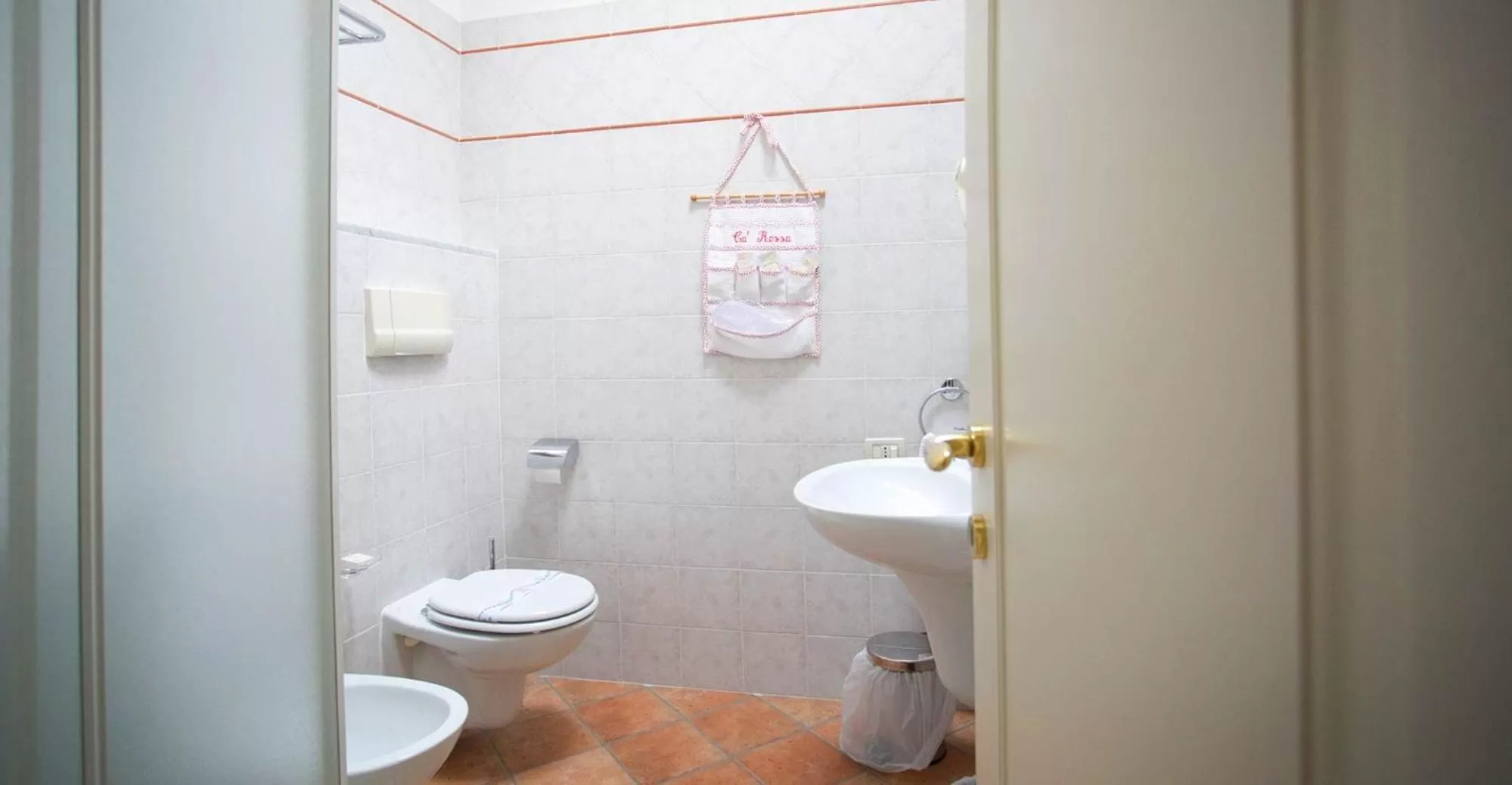 Bathroom in Locanda Ca’ Rossa