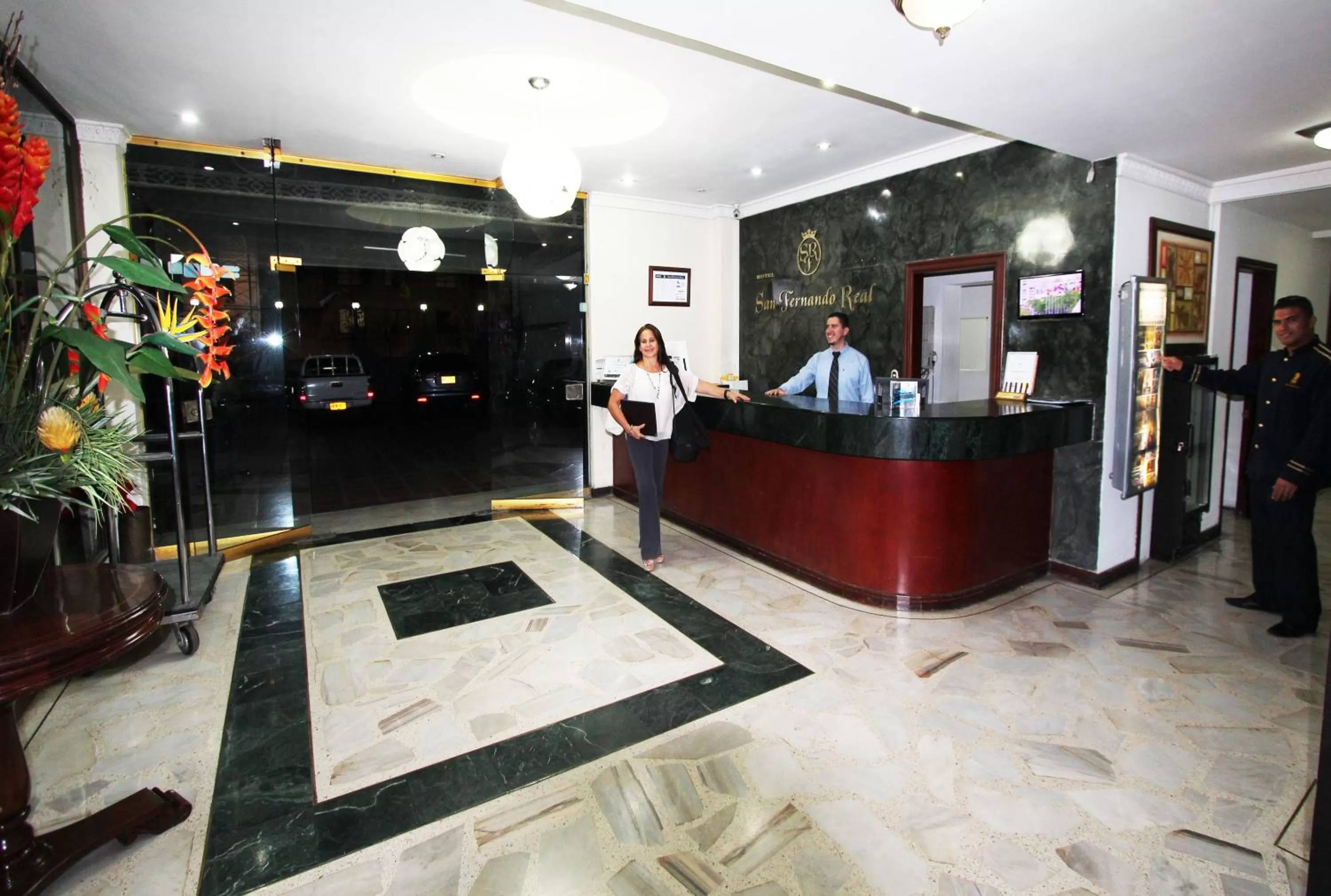 Lobby or reception, Lobby/Reception in Hotel San Fernando Real