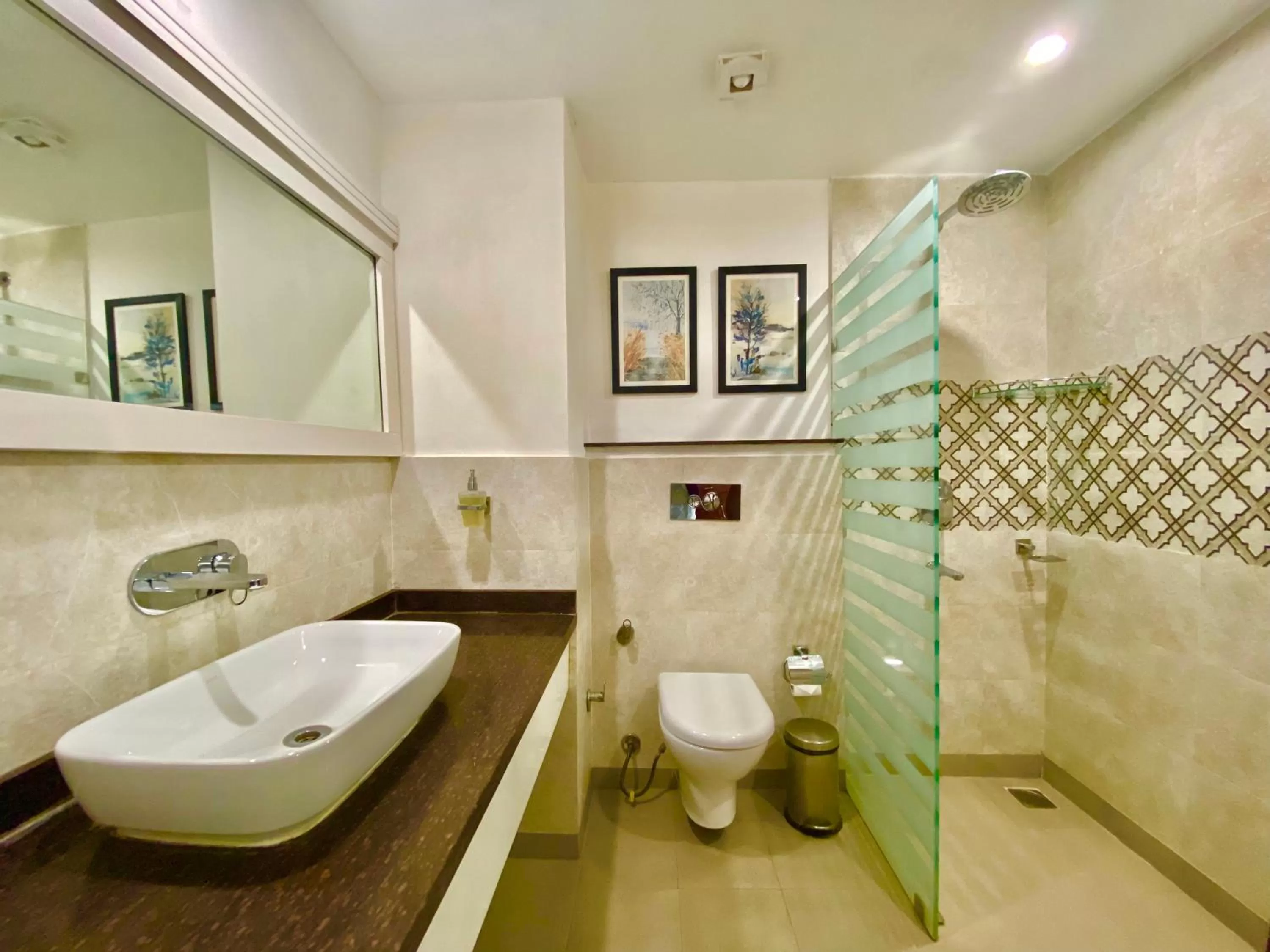 Bathroom in Hotel Green View - Behind Pramarth Niketan