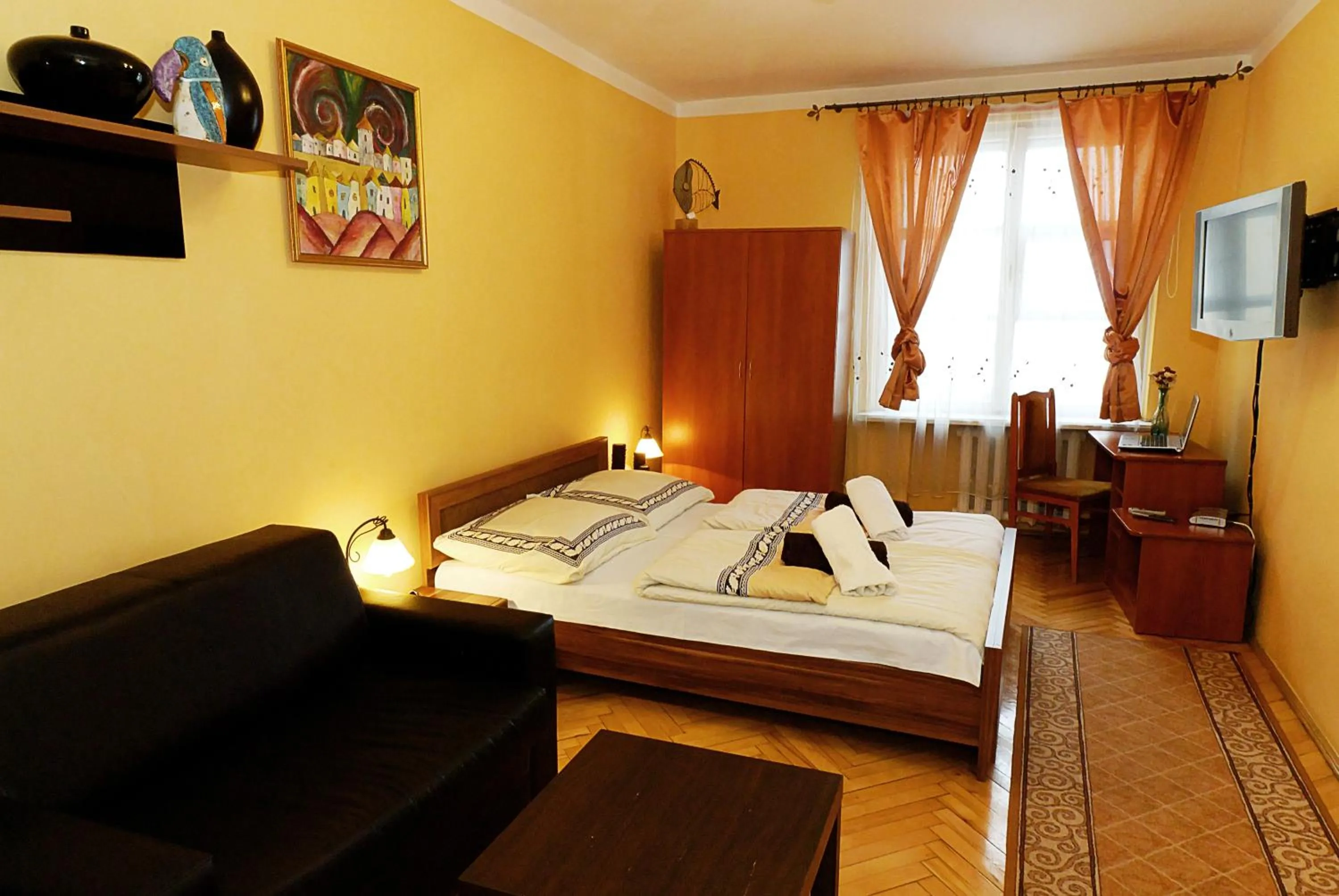 Bed in P&J Apartments Floriańska