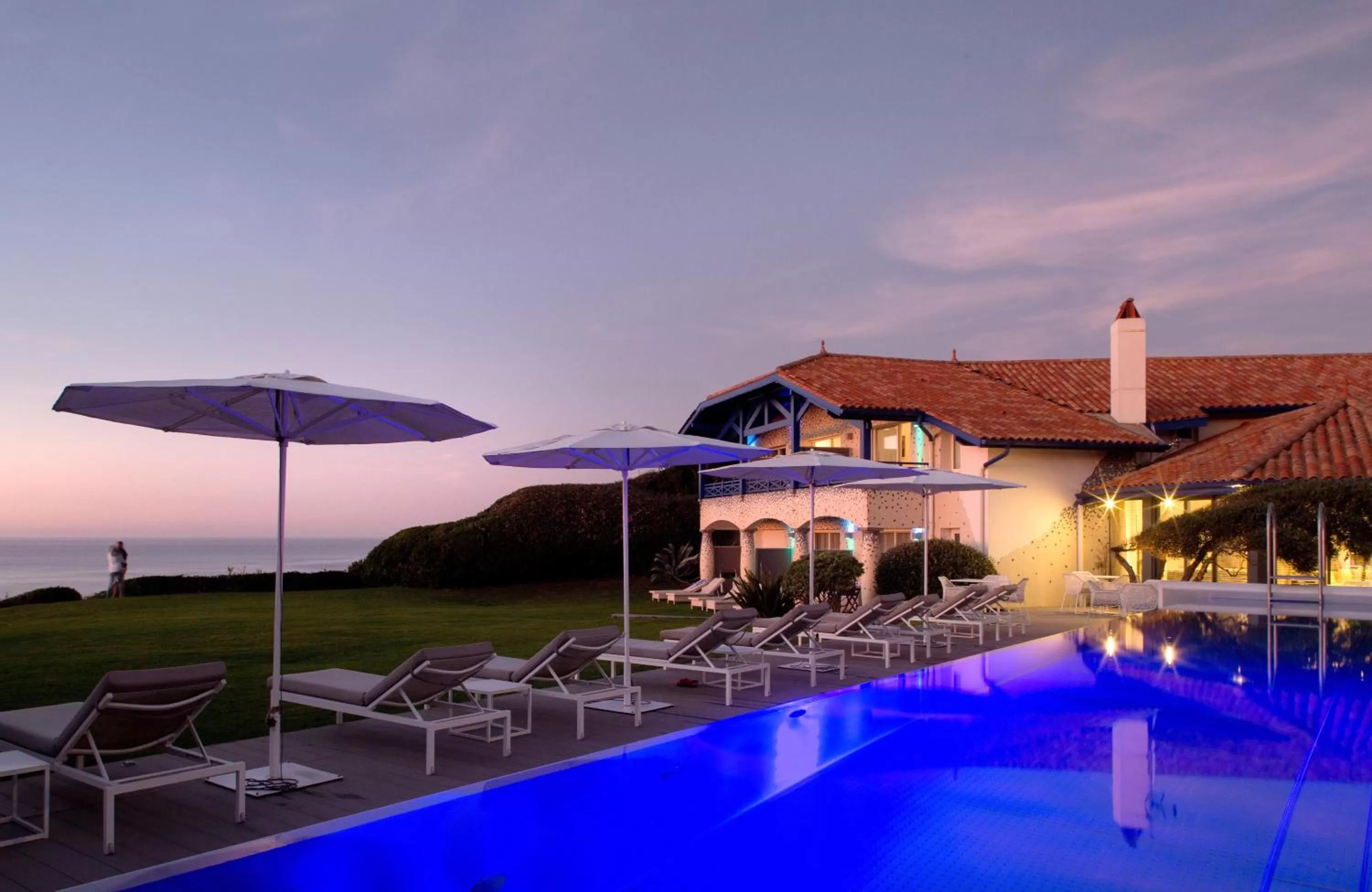 Swimming pool in Villa L'Arche
