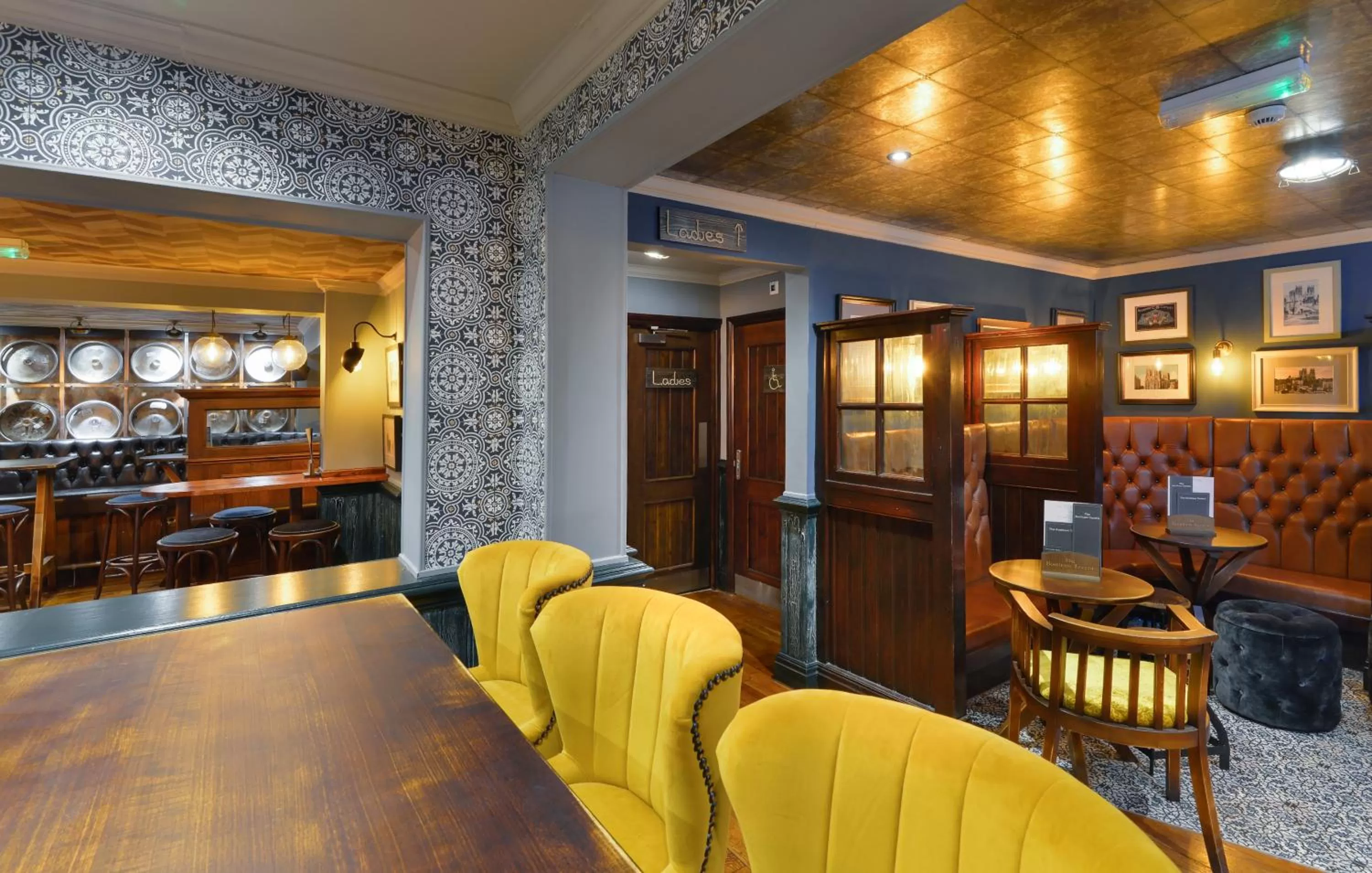 Seating area in The Bootham Tavern - York