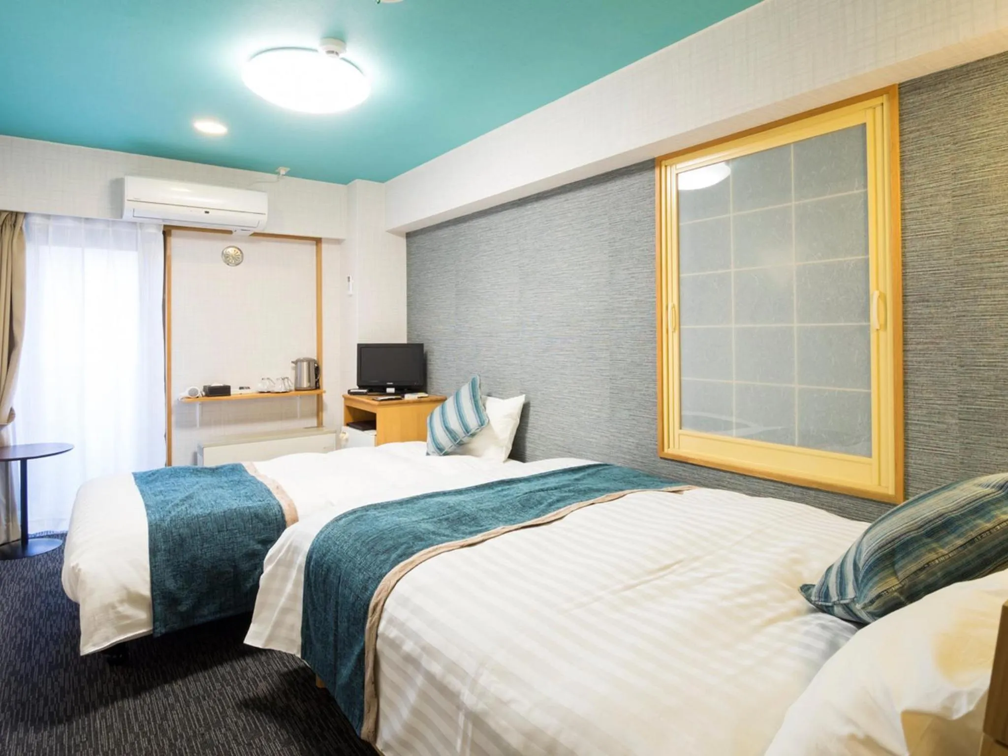 Day, Bed in Hotel AreaOne Kushiro