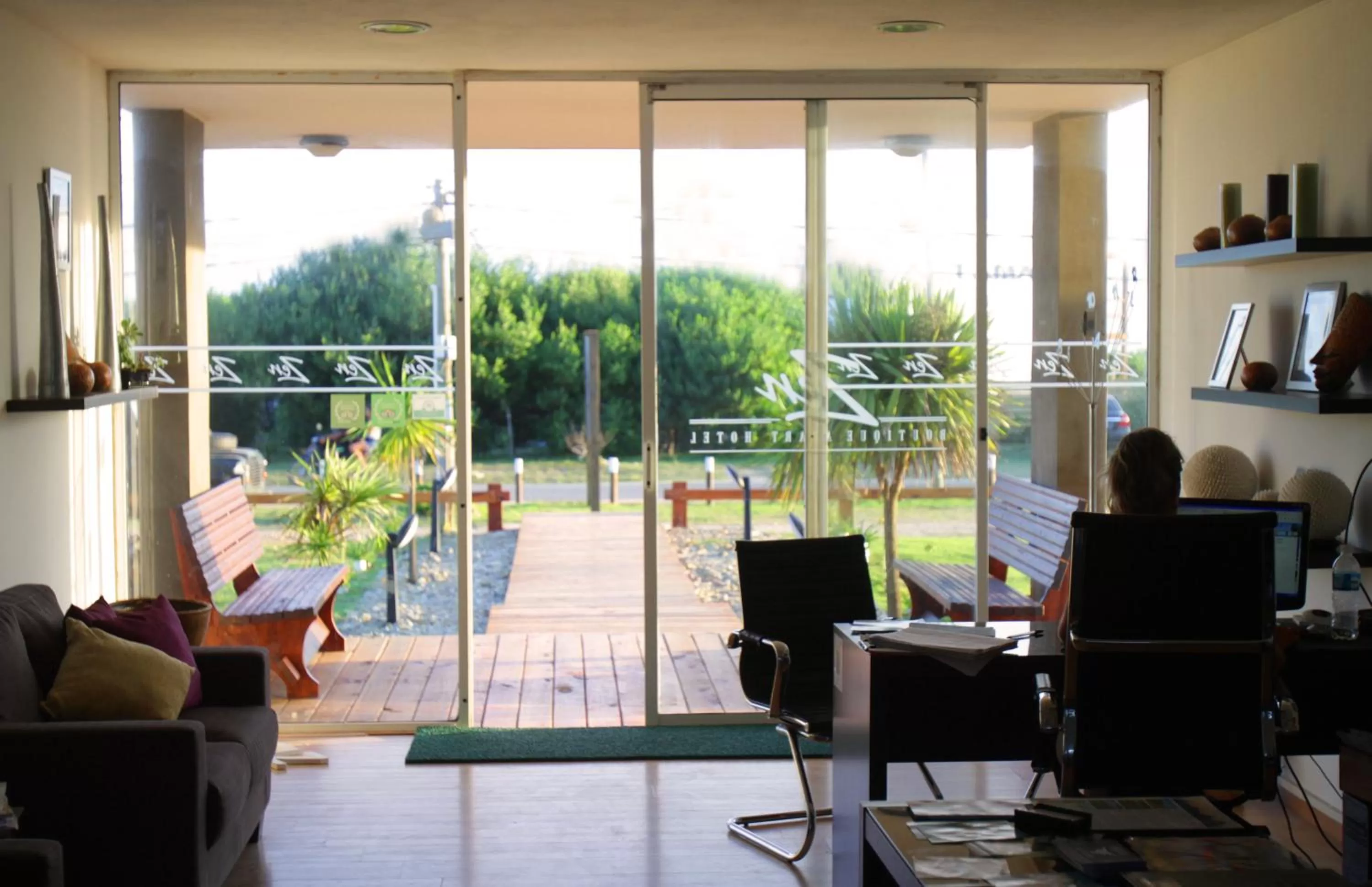 Lobby or reception in Zen Boutique Apart Hotel