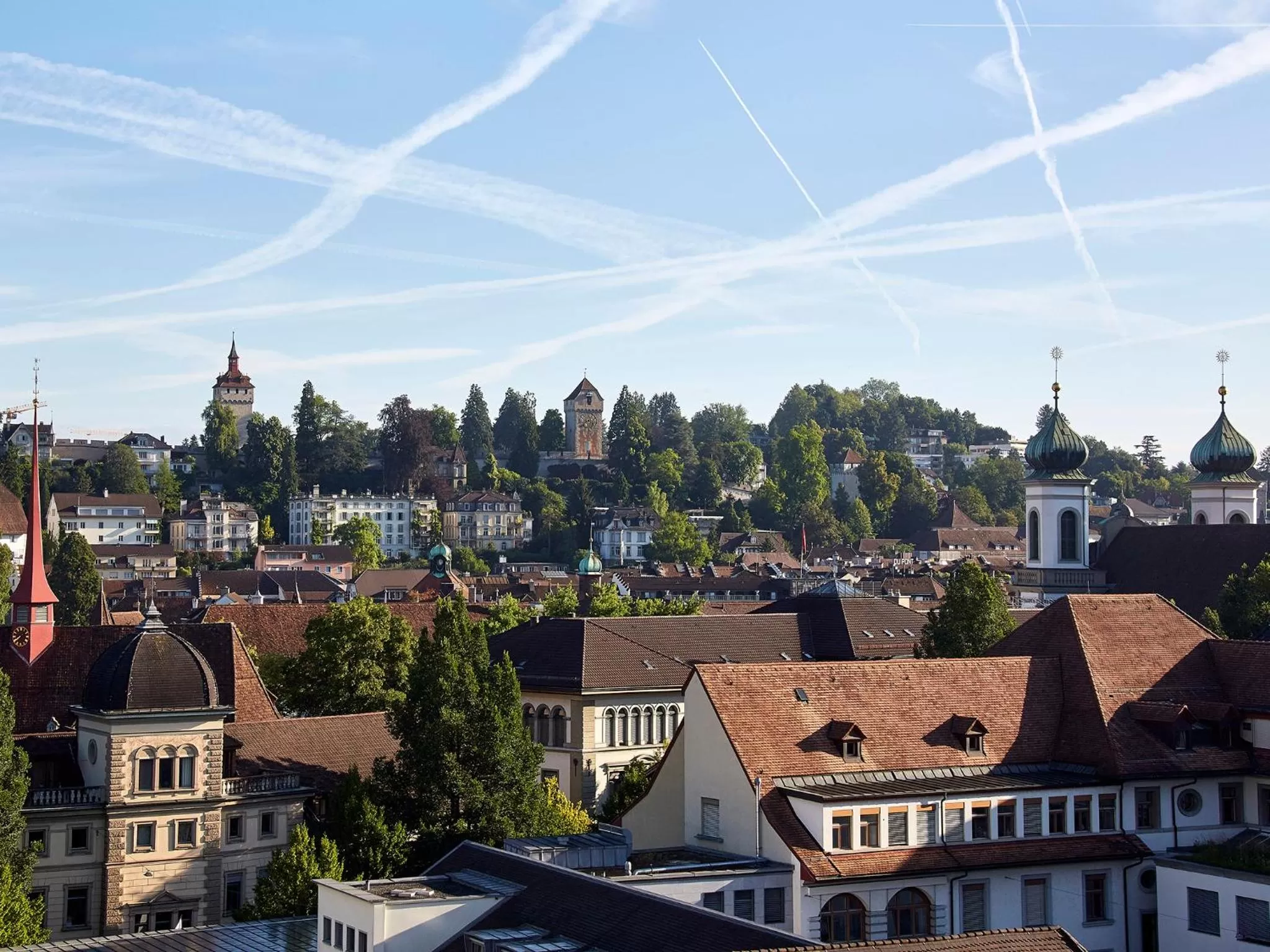 Landmark view in Boutique Hotel Anker