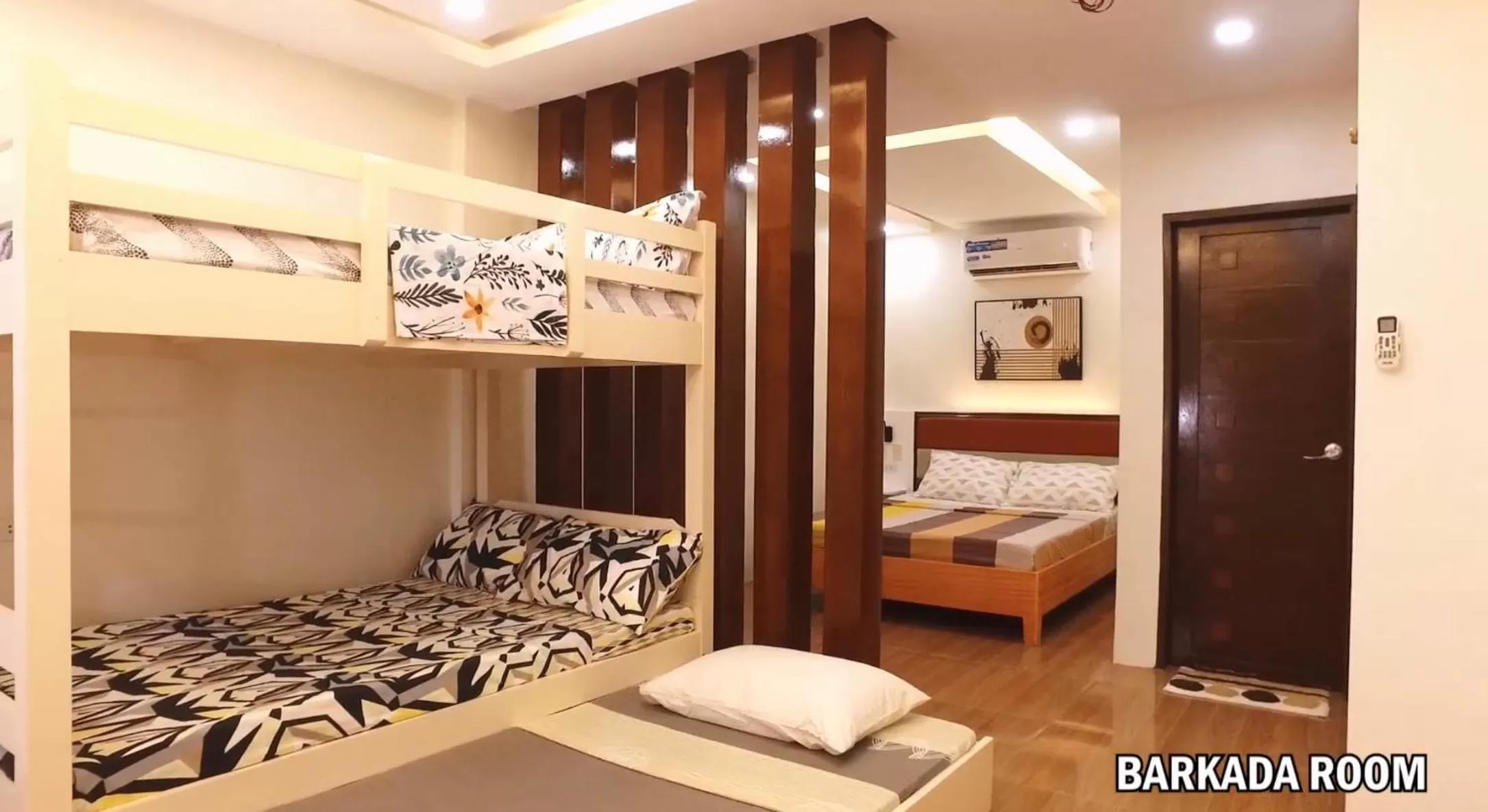 Bed in Rustic Crown Hotel