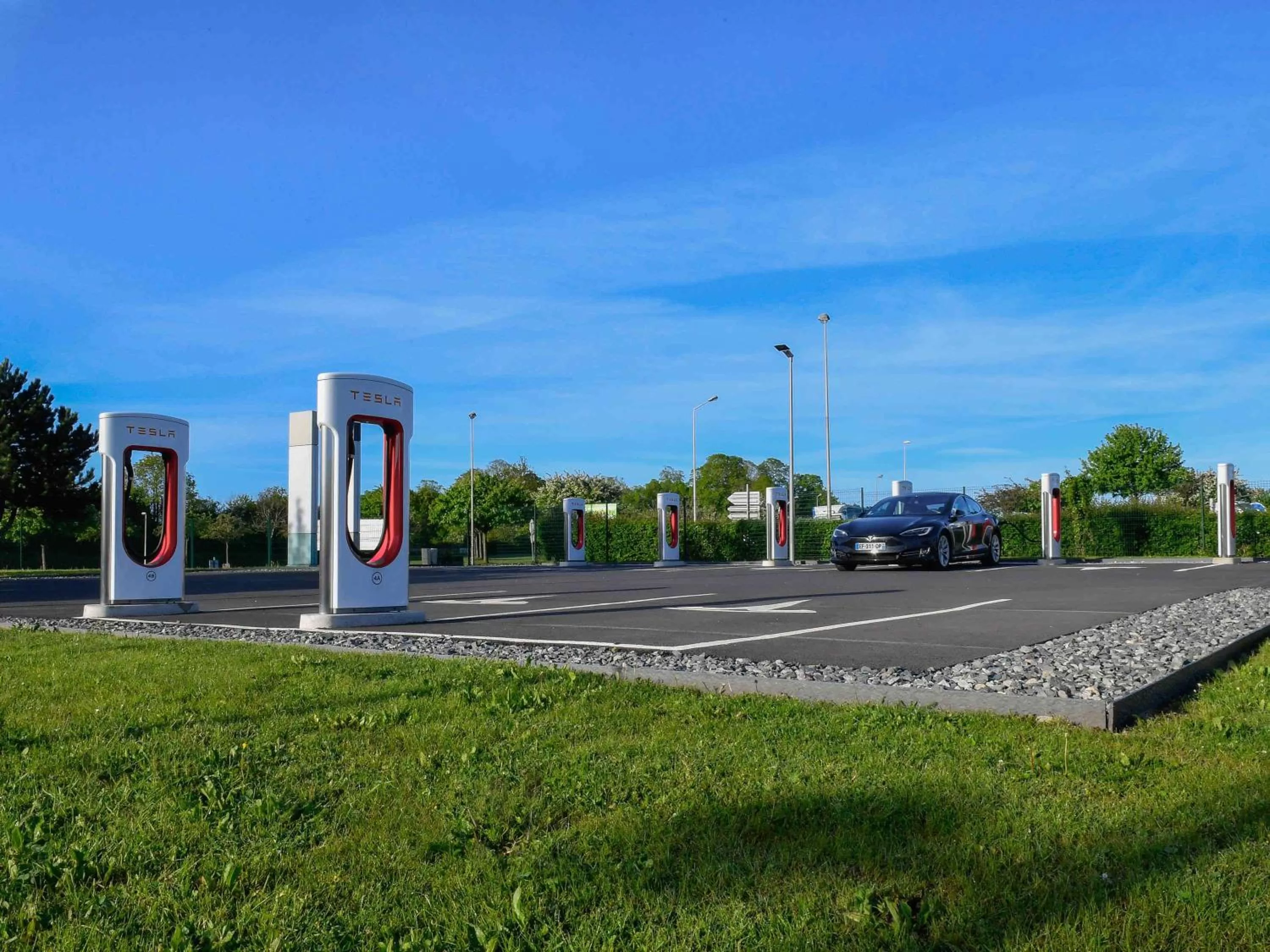 Parking in ibis budget Caen Porte de Bretagne