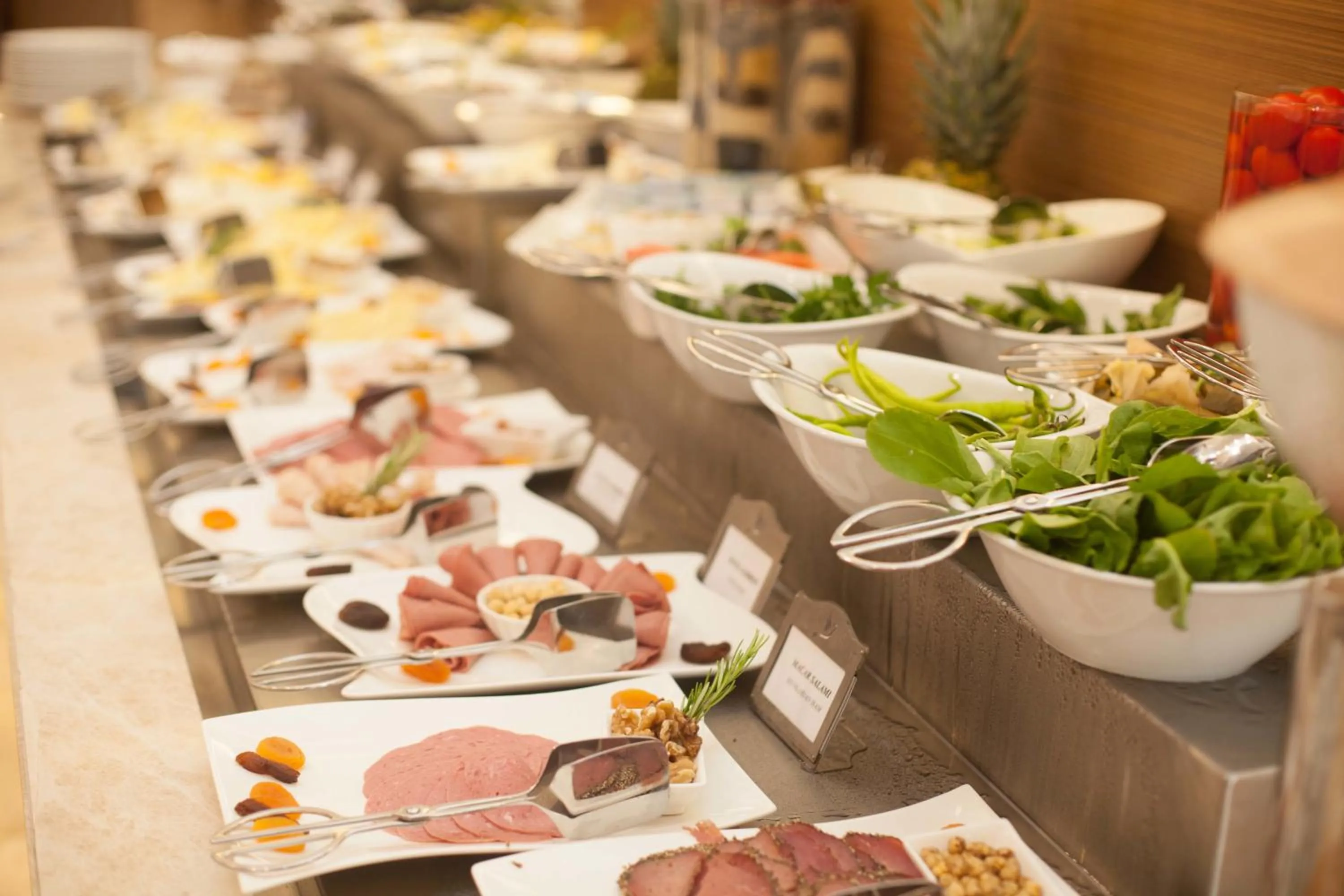 Buffet breakfast in Gorrion Hotel Istanbul