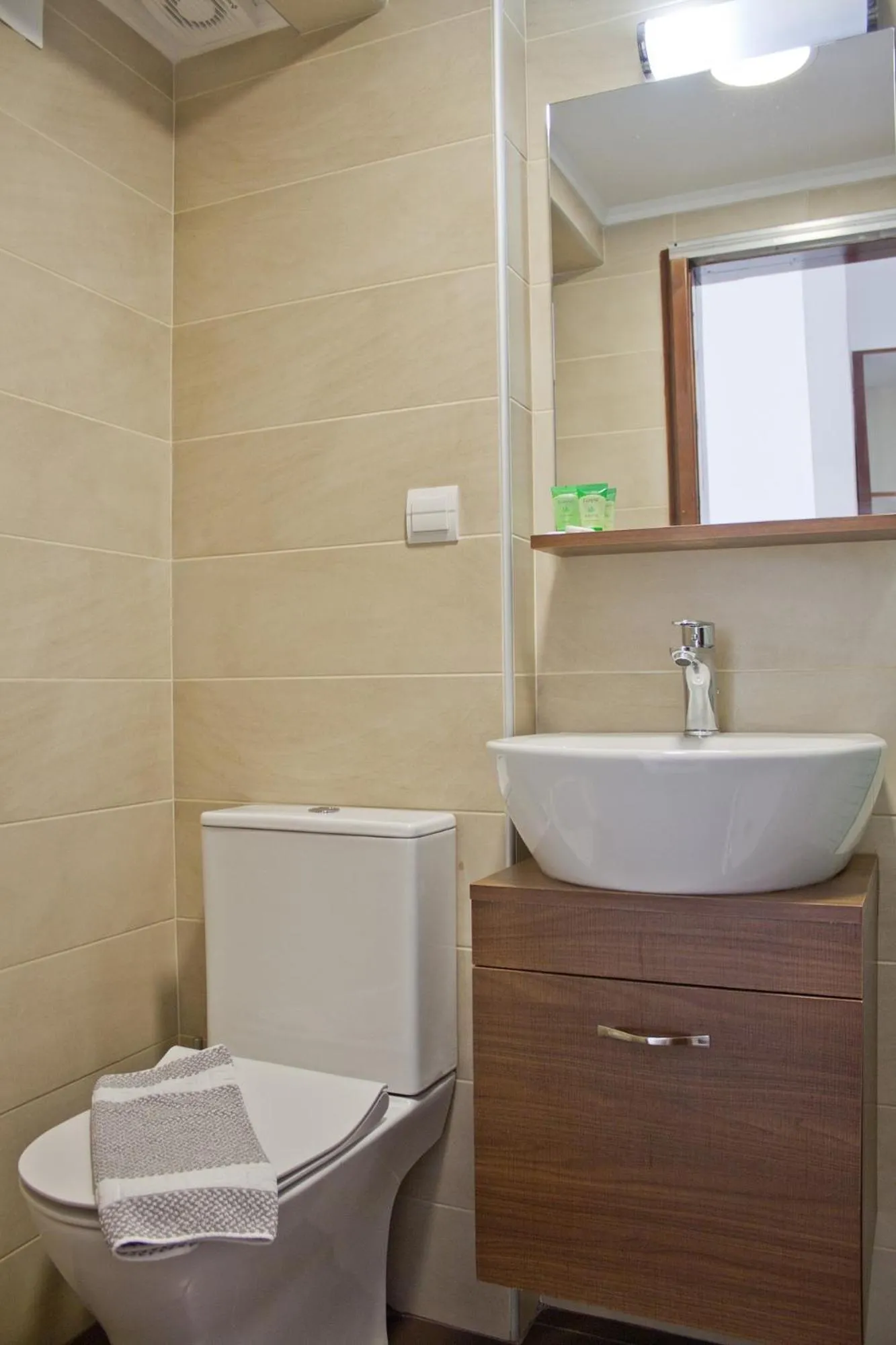 Toilet in Danaos Hotel