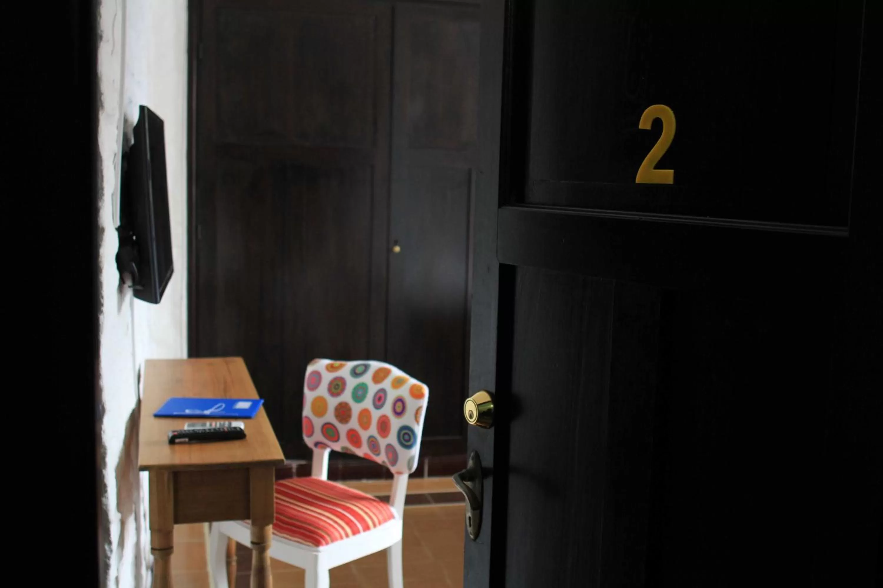 Bedroom in Santoral Restaurante y Posada Pet Friendly