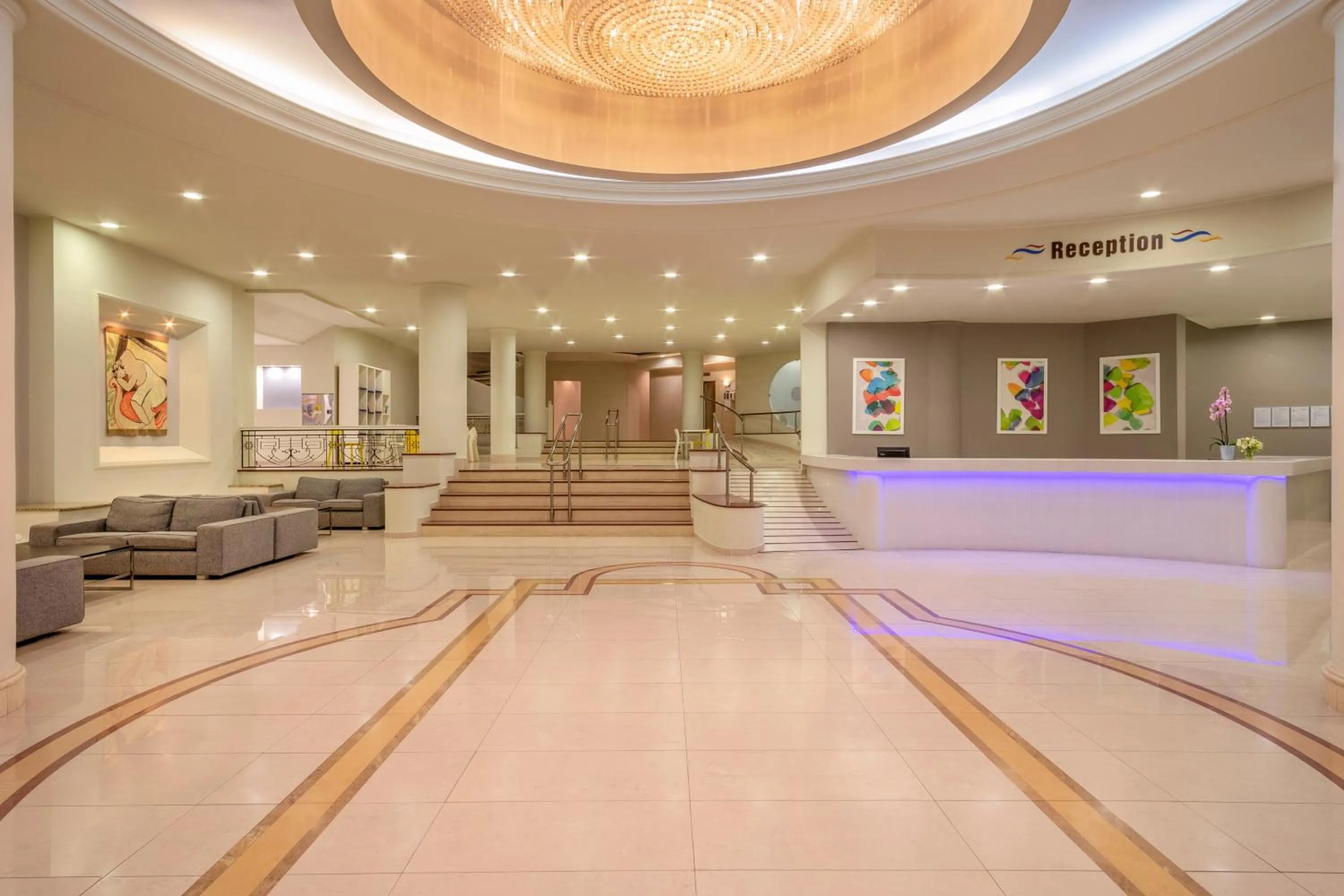 Lobby or reception in Sol Cosmopolitan Rhodes