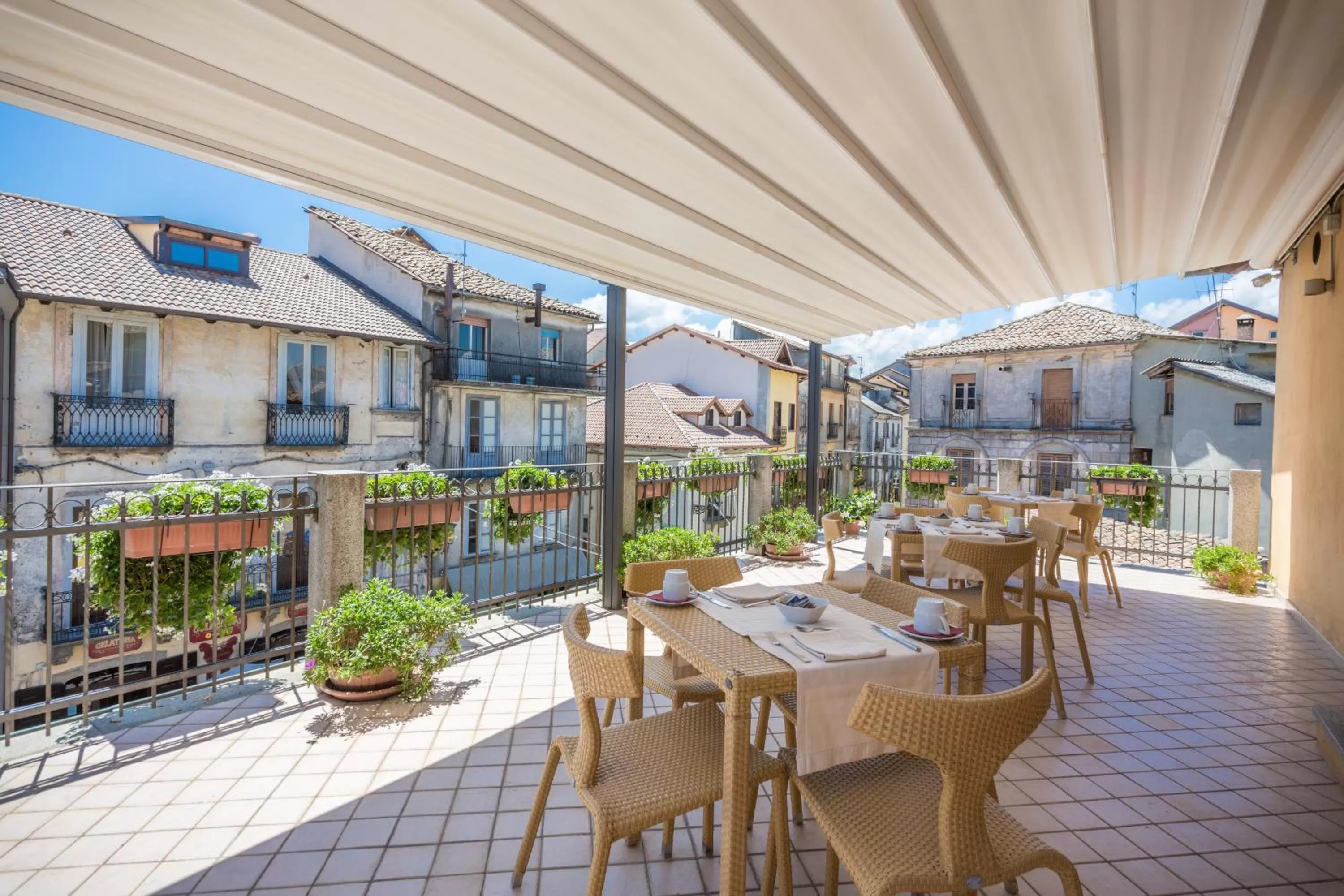 Property building in Hotel Conte Ruggero