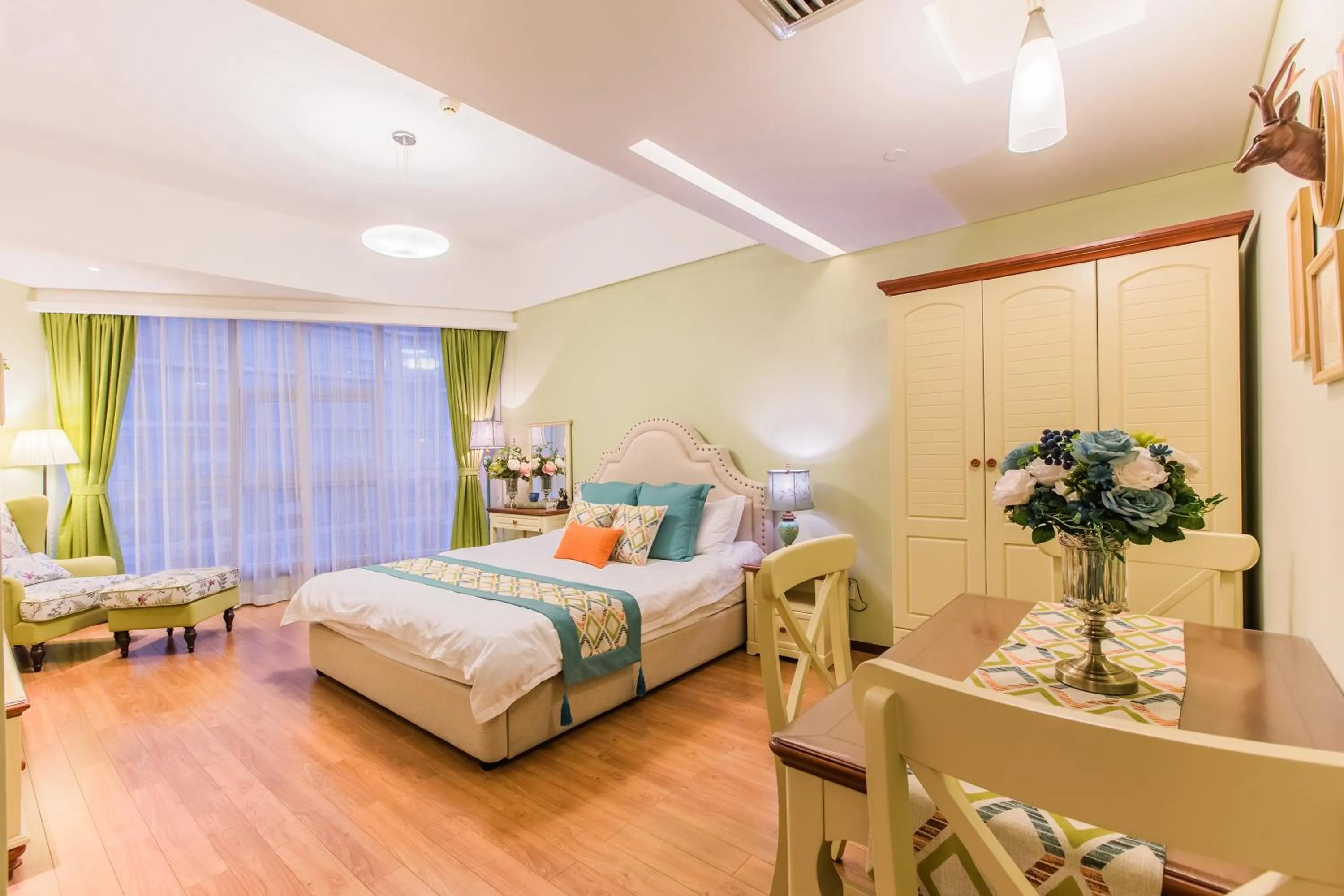 Bed in Westlake 7 Service Apartment